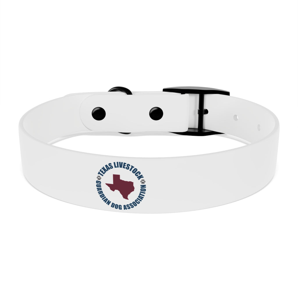 Custom Printed Dog Collar — Texas Livestock Association Logo