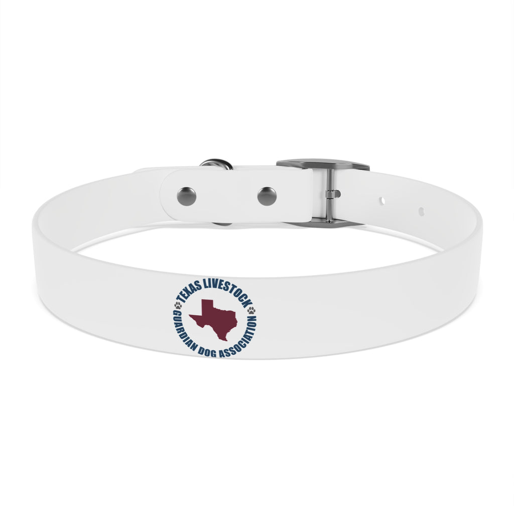 Custom Printed Dog Collar — Texas Livestock Association Logo