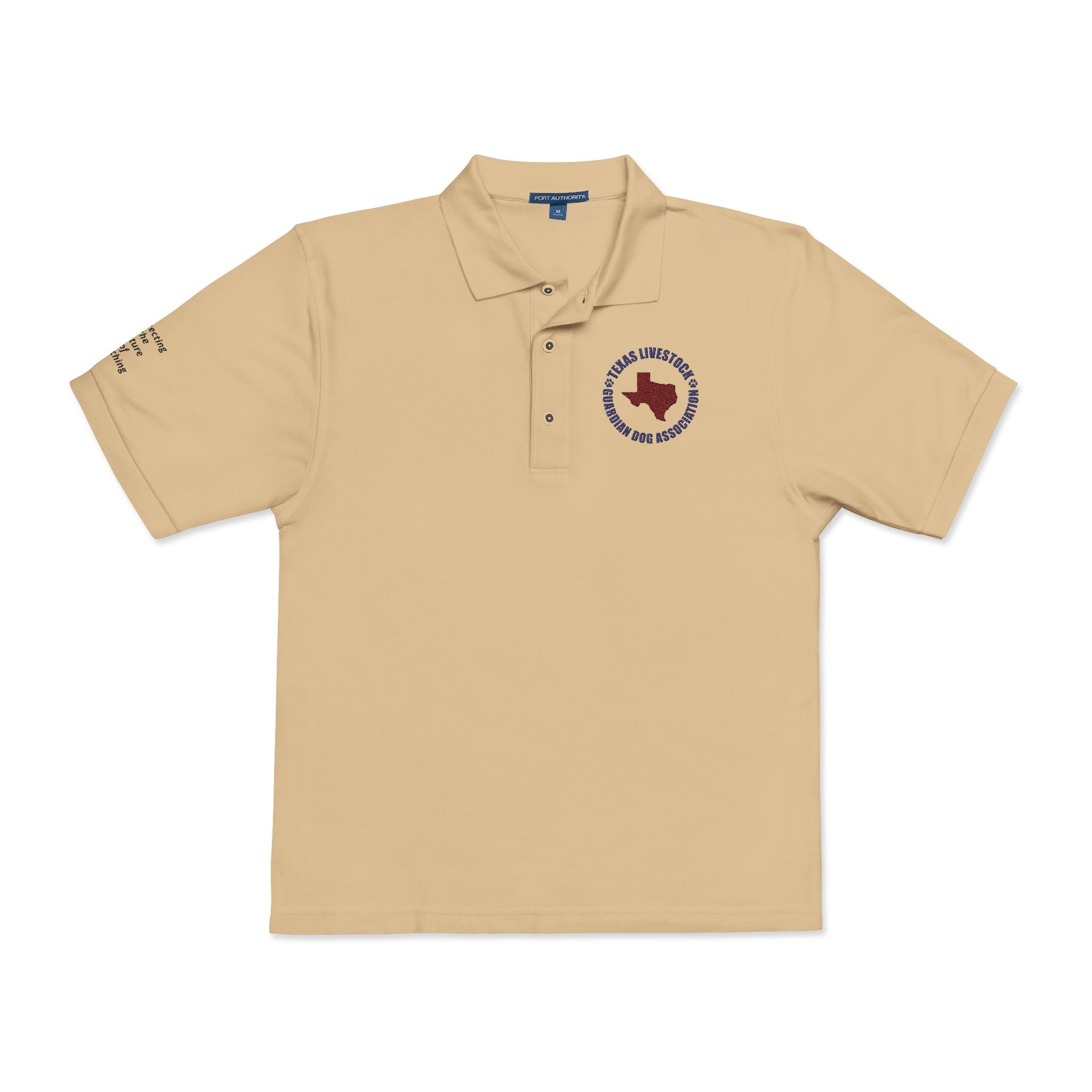Embroidered Texas Heart Polo Shirt