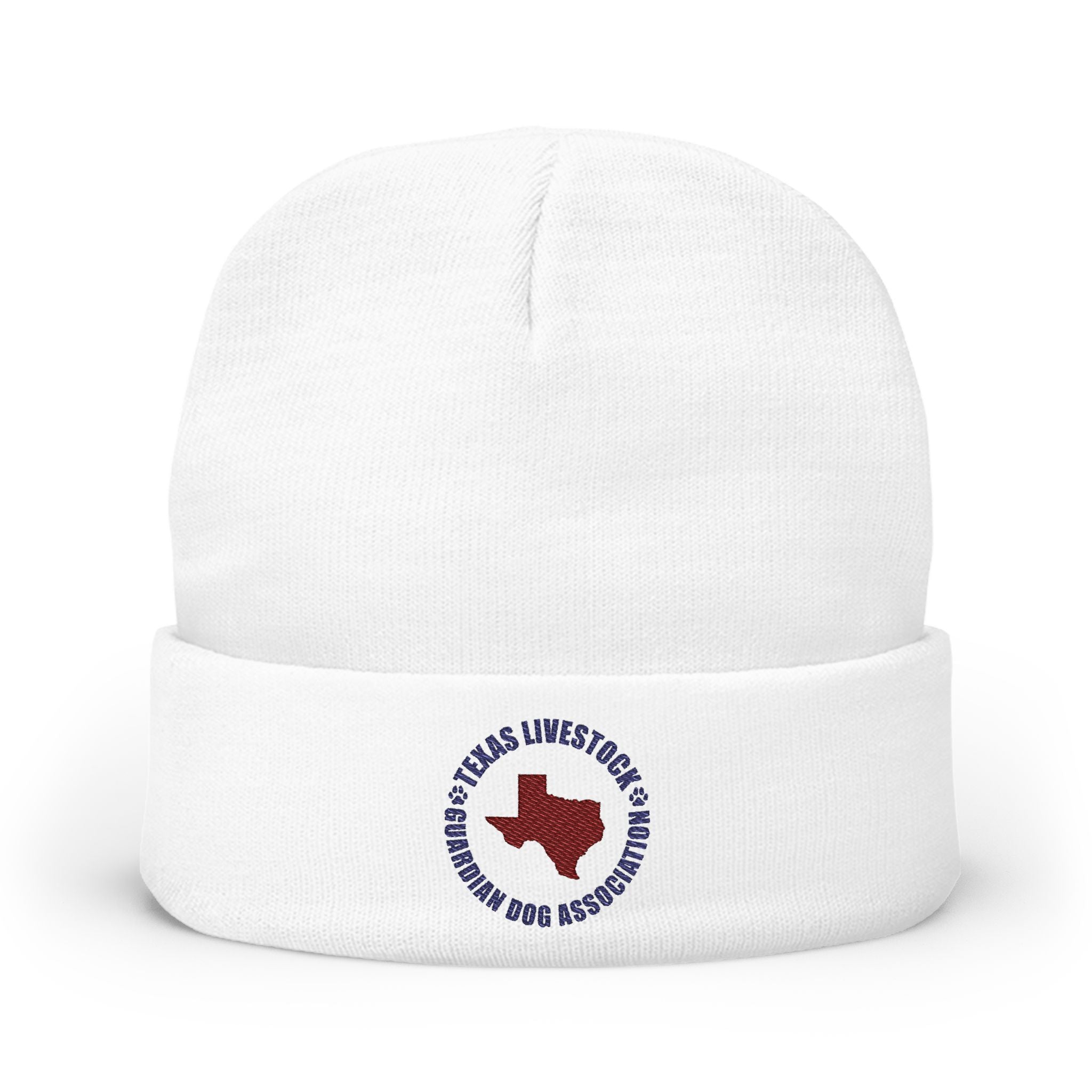 Embroidered Texas Livestock Association Knit Beanie
