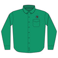 Embroidered Texas Patch Long Sleeve Work Shirt