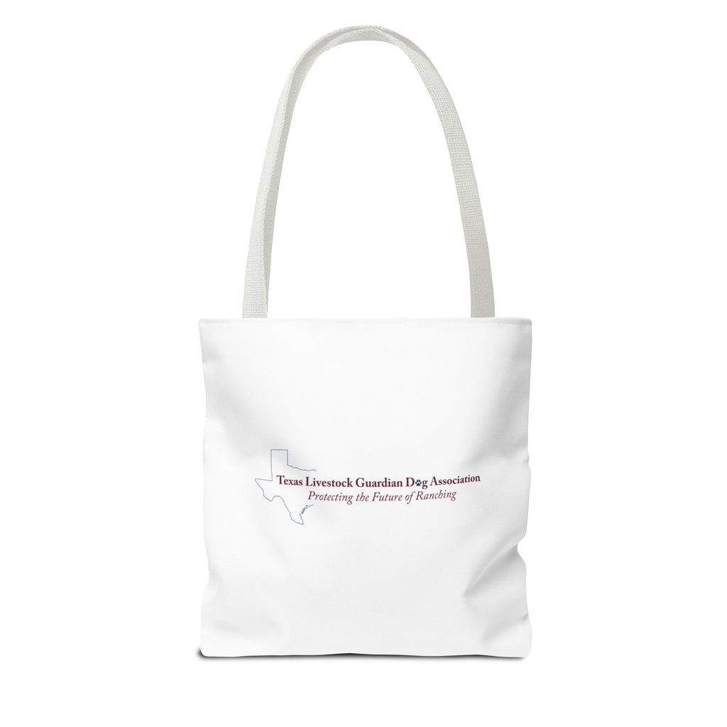 Texas Livestock Guardian Dog Association Logo Tote