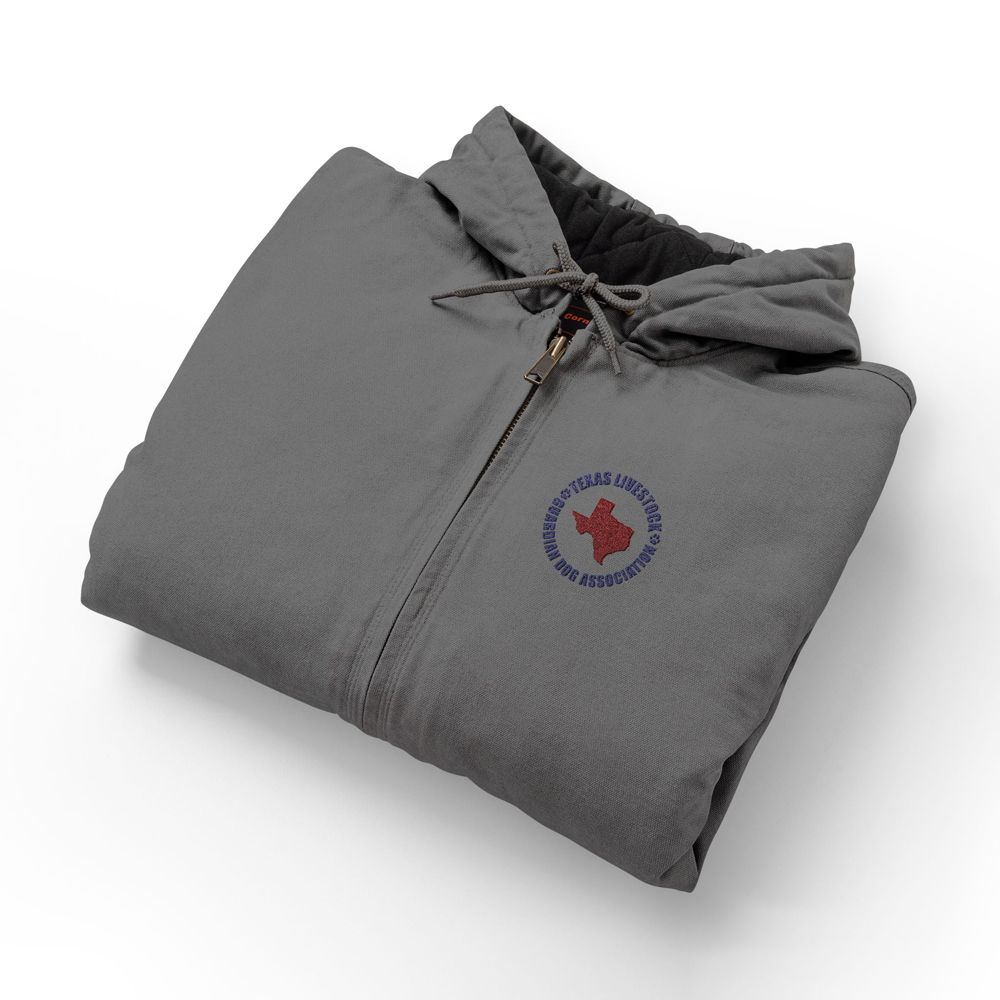 Embroidered Work Jacket - CornerStone Duck Cloth Hooded Jacket