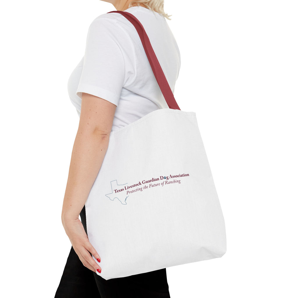 Texas Livestock Guardian Dog Association Logo Tote