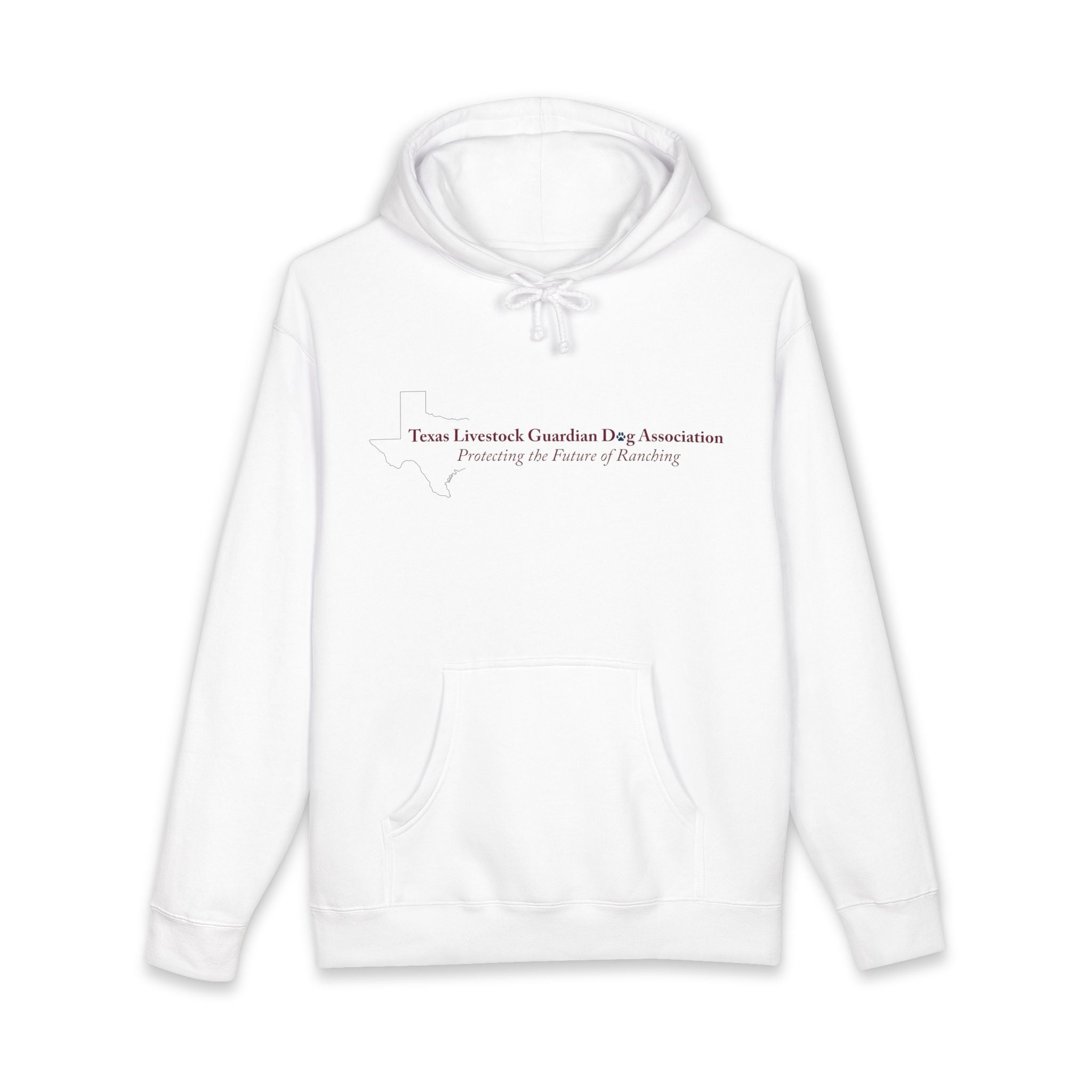 Crewneck Hoodie — Texas Livestock Guardian Dog Association "Protecting the Future of Ranching"