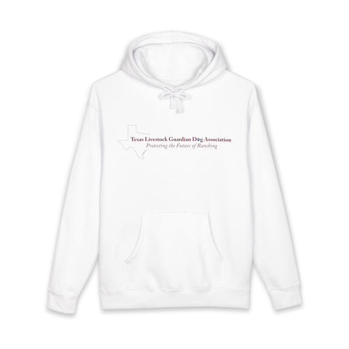 Crewneck Hoodie — Texas Livestock Guardian Dog Association "Protecting the Future of Ranching"