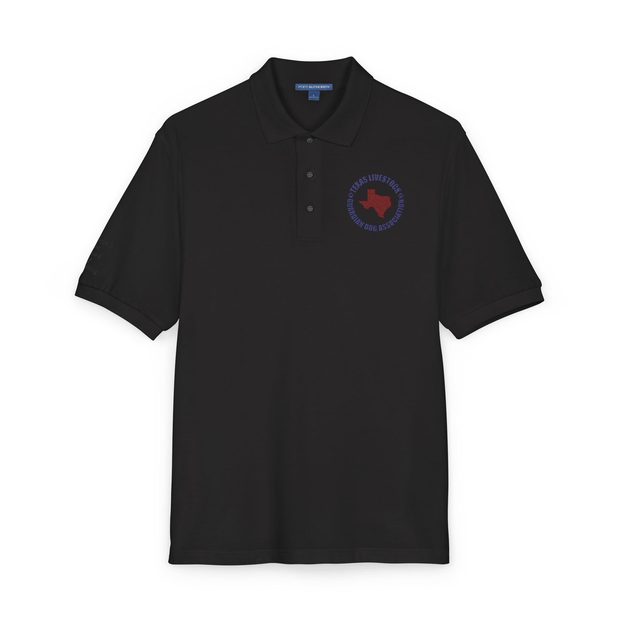 Embroidered Texas Heart Polo Shirt