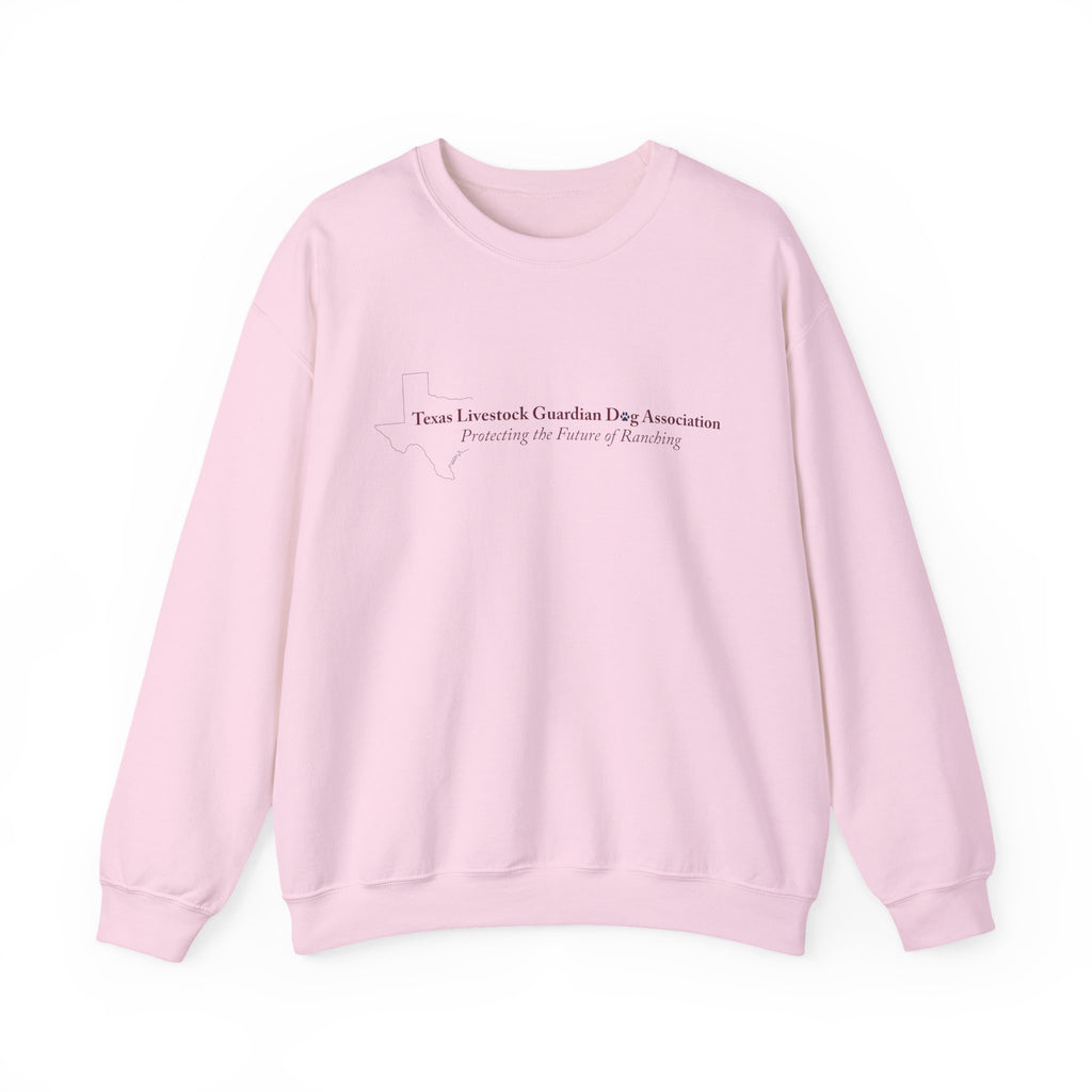 Guardian Dog Association Crewneck Sweatshirt — Subtle Text Logo Pullover