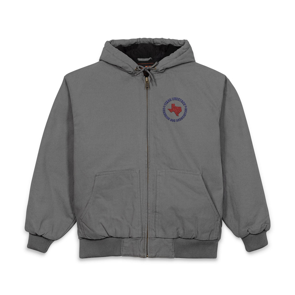 Embroidered Work Jacket - CornerStone Duck Cloth Hooded Jacket