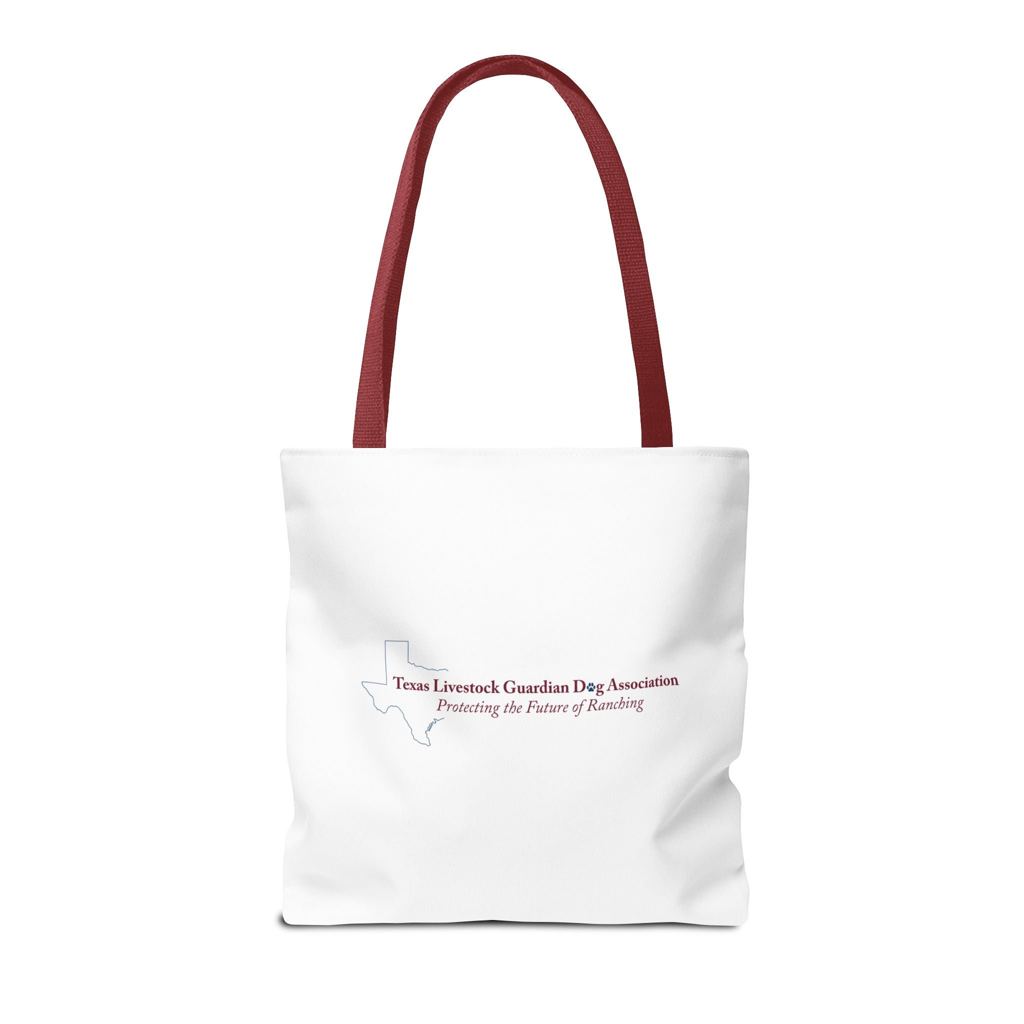Texas Livestock Guardian Dog Association Logo Tote
