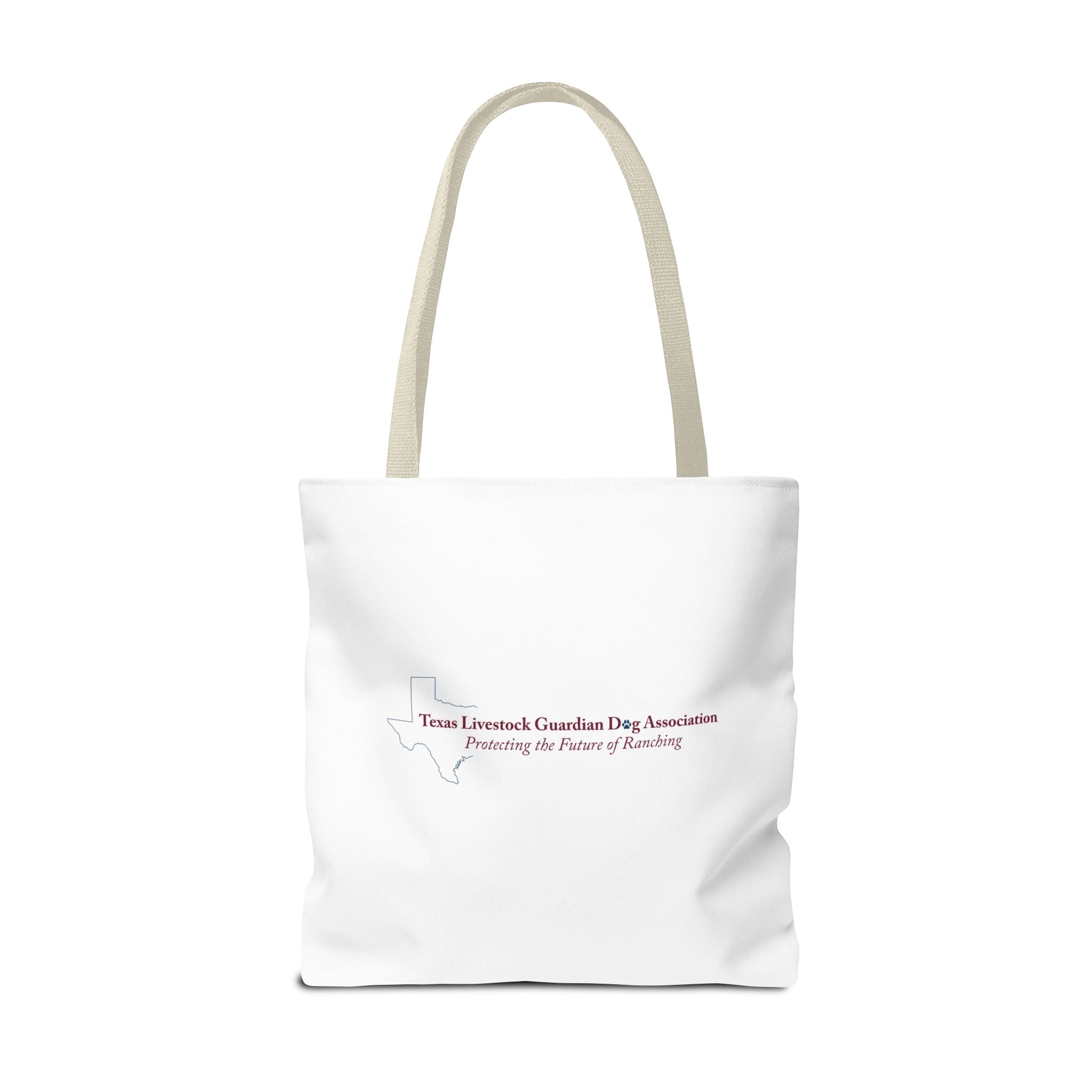 Texas Livestock Guardian Dog Association Logo Tote