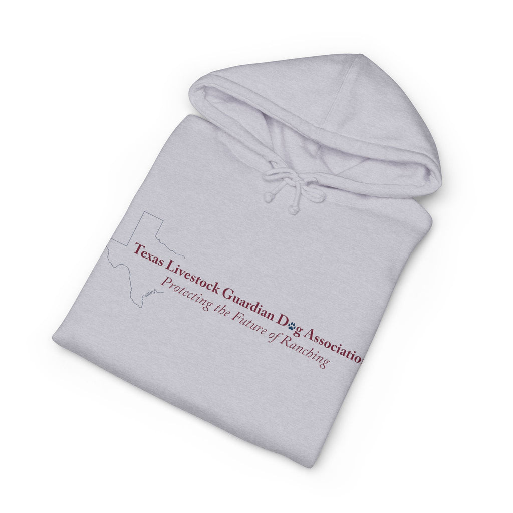 Crewneck Hoodie — Texas Livestock Guardian Dog Association "Protecting the Future of Ranching"