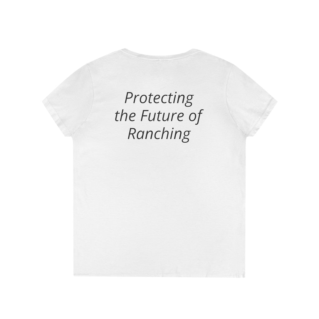 Texas Livestock Guardian Dog Association V-Neck Tee