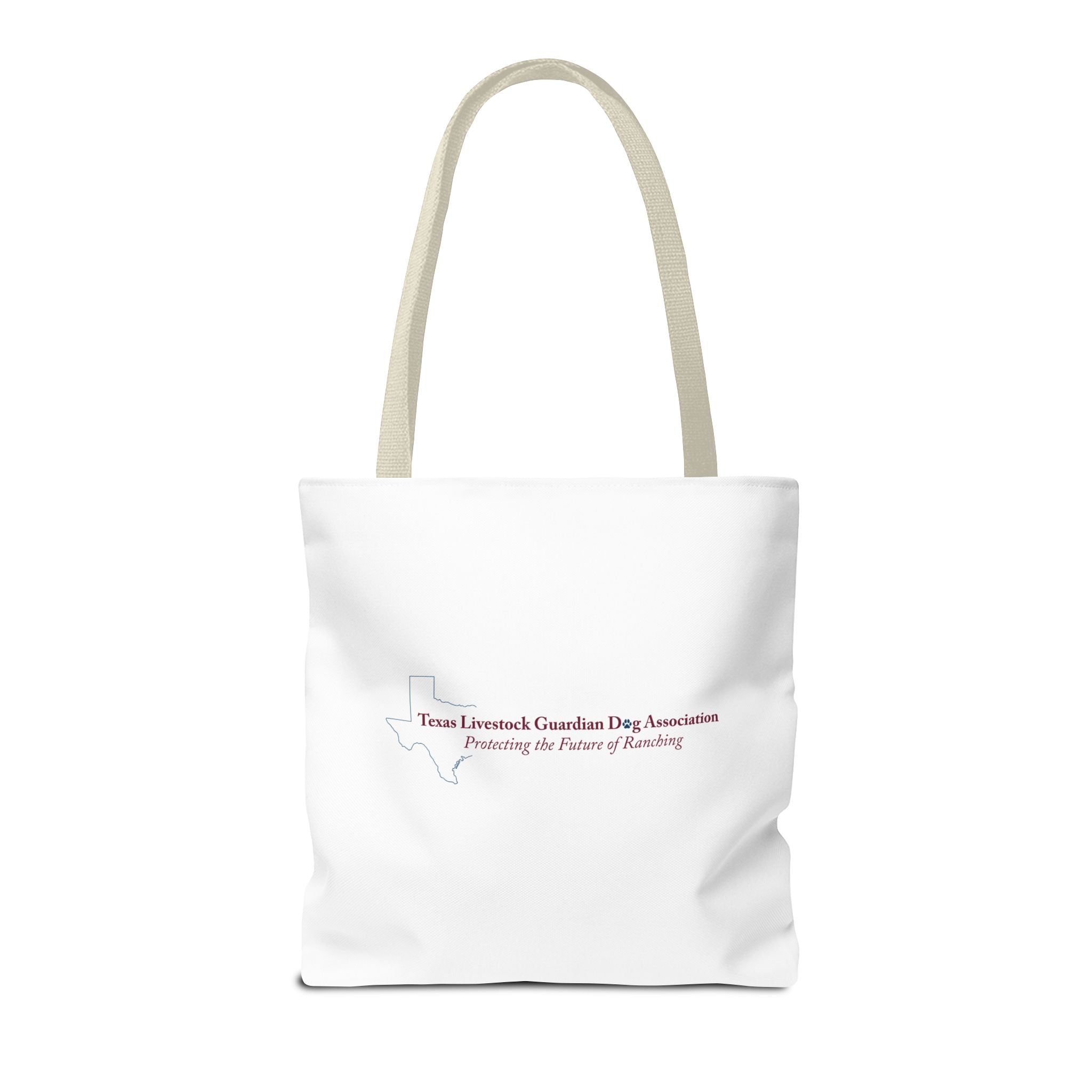 Texas Livestock Guardian Dog Association Logo Tote