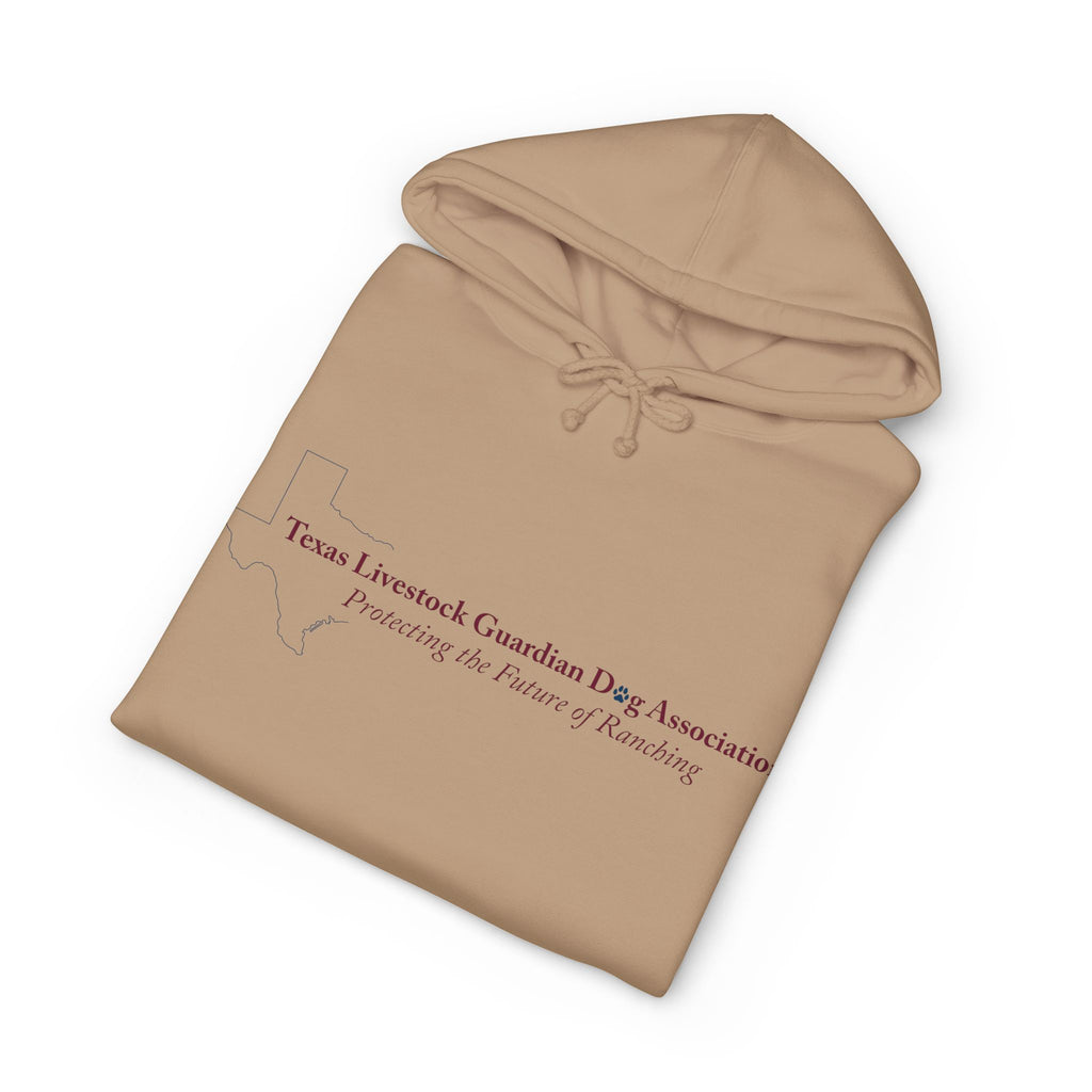 Crewneck Hoodie — Texas Livestock Guardian Dog Association "Protecting the Future of Ranching"