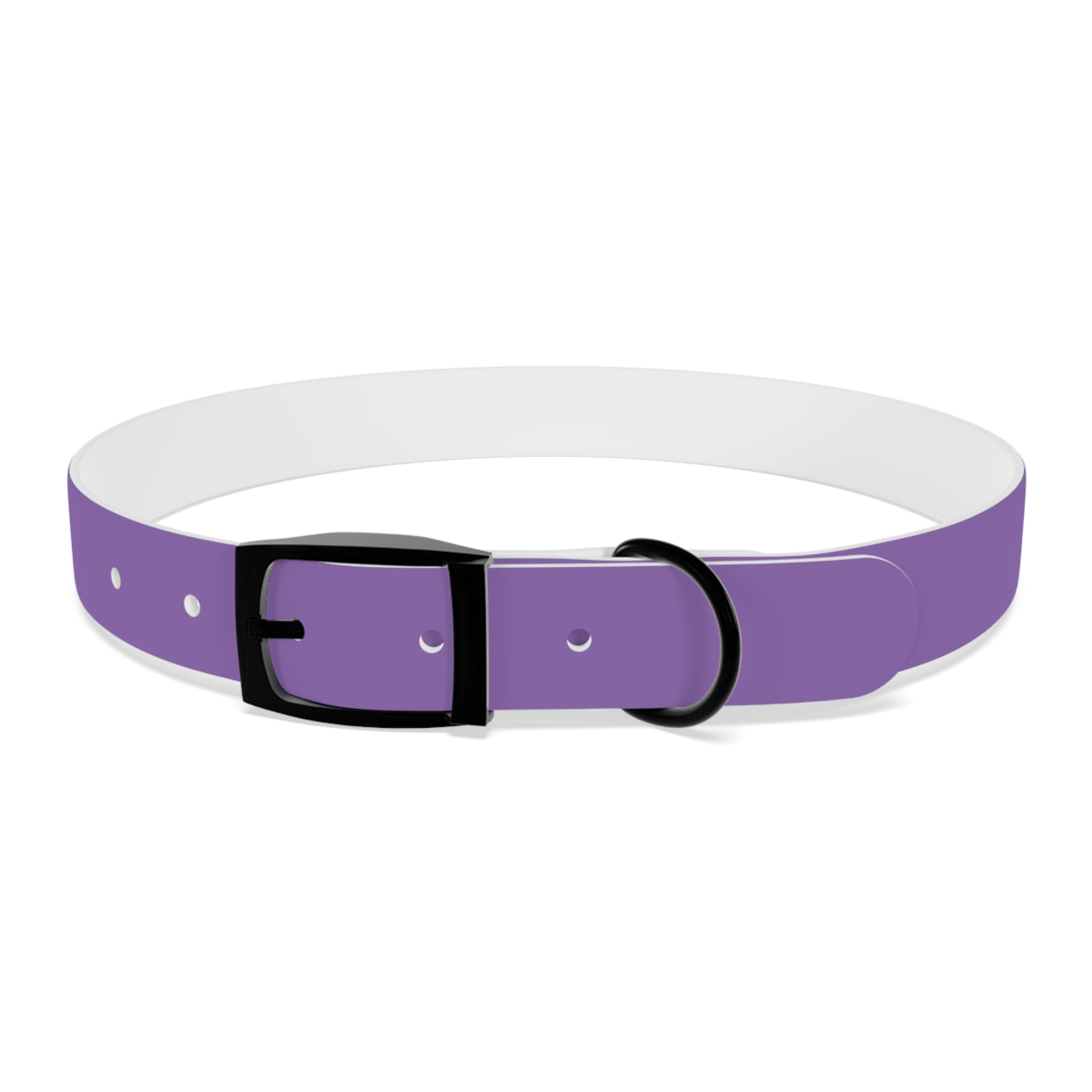 Purple Custom Dog Collar with Texas Livestock Logo — Durable Adjustable Pet Collar