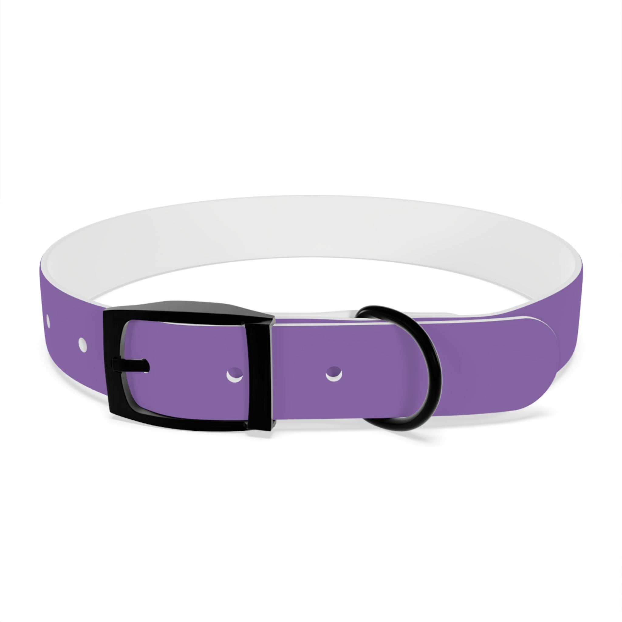 Purple Custom Dog Collar with Texas Livestock Logo — Durable Adjustable Pet Collar