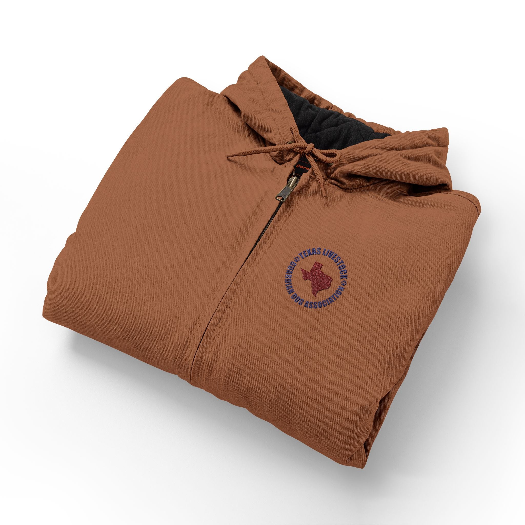 Embroidered Work Jacket - CornerStone Duck Cloth Hooded Jacket