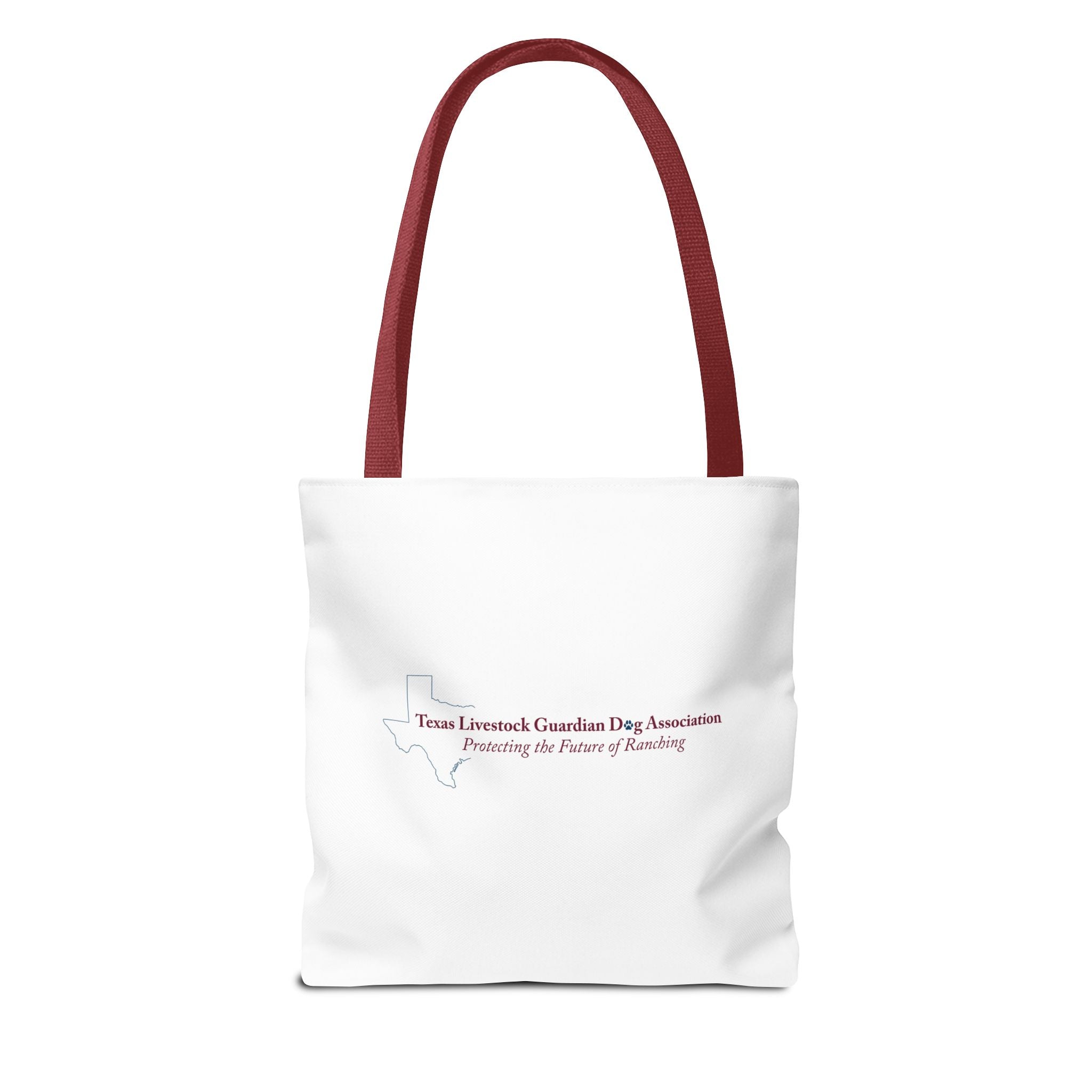 Texas Livestock Guardian Dog Association Logo Tote