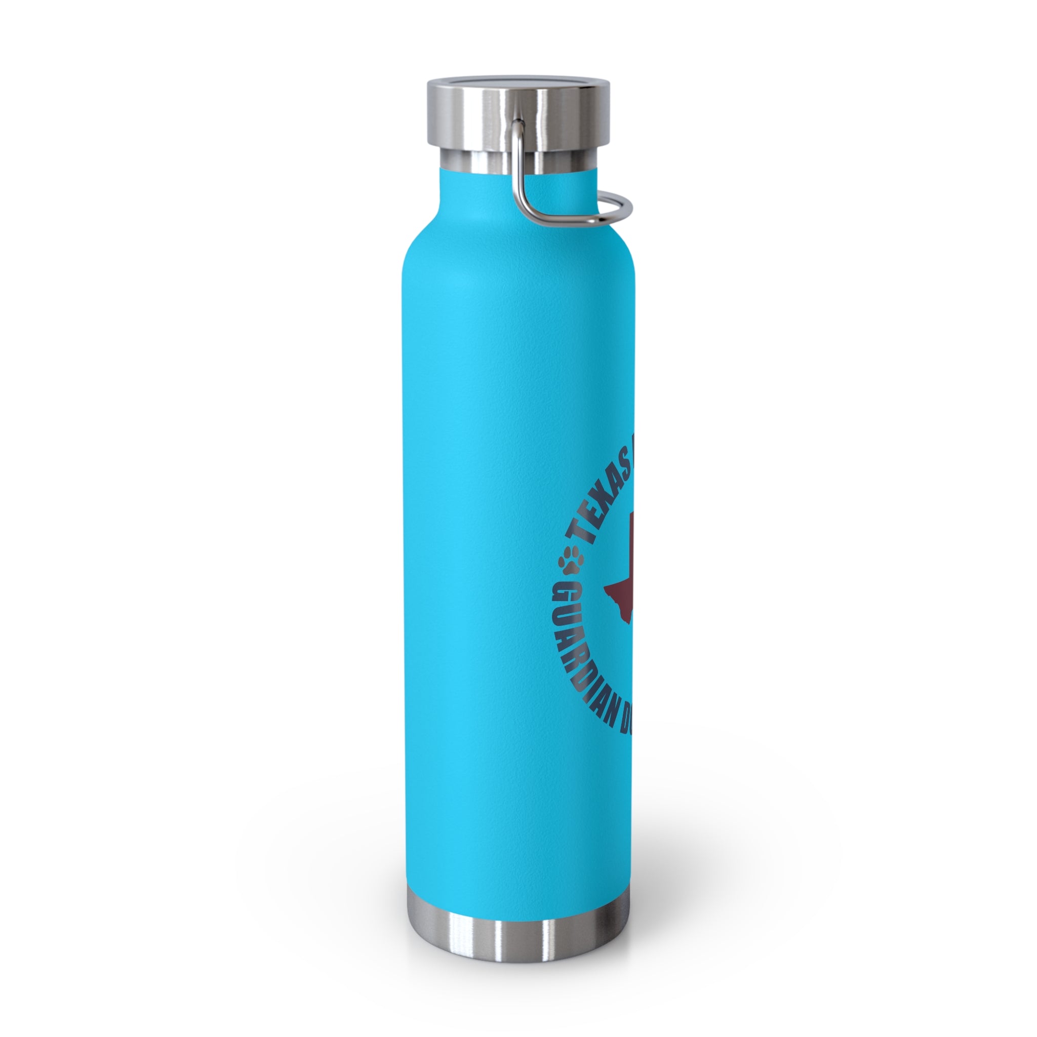 22oz Insulated Water Bottle — Texas Livestock & Guardian Dog Association Logo