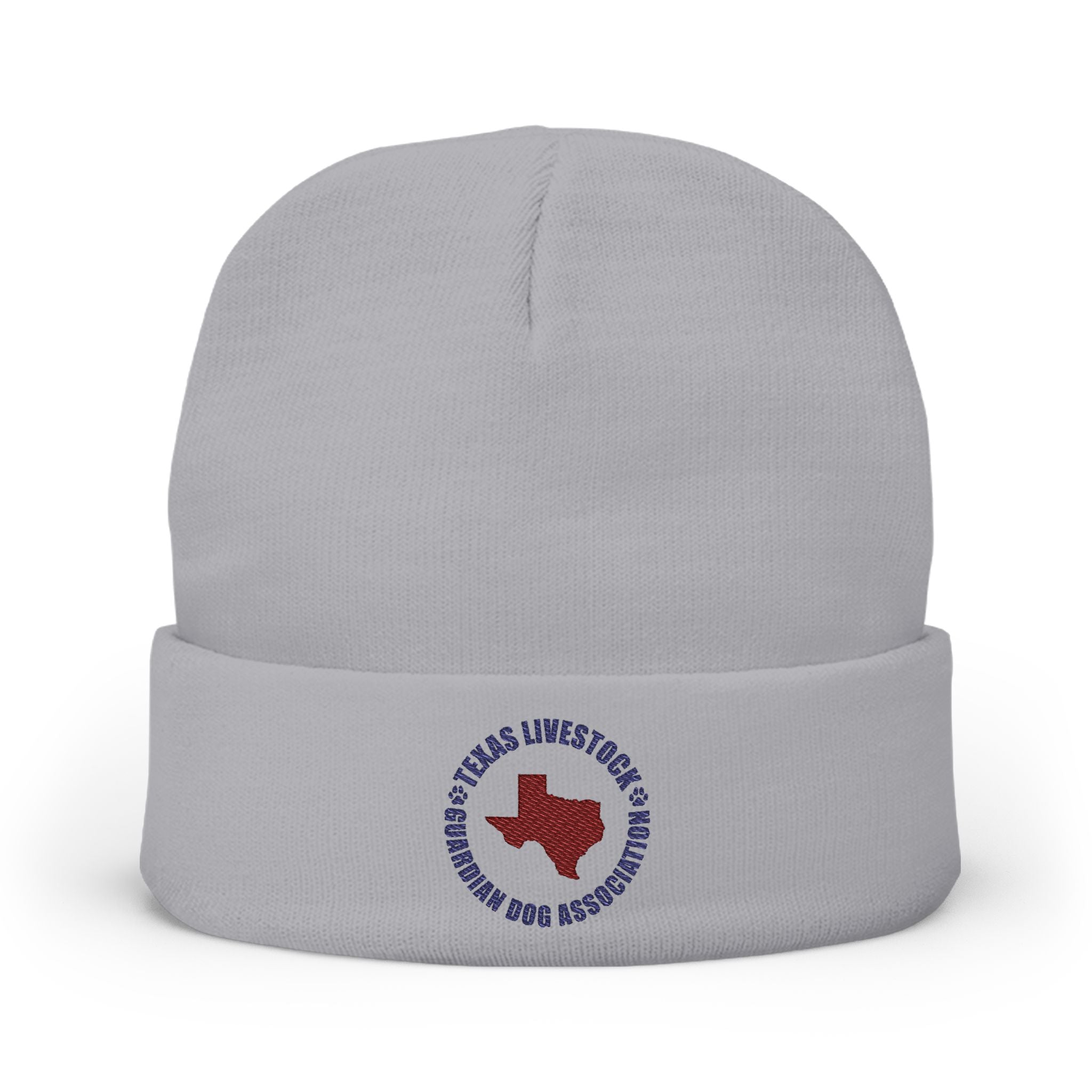 Embroidered Texas Livestock Association Knit Beanie