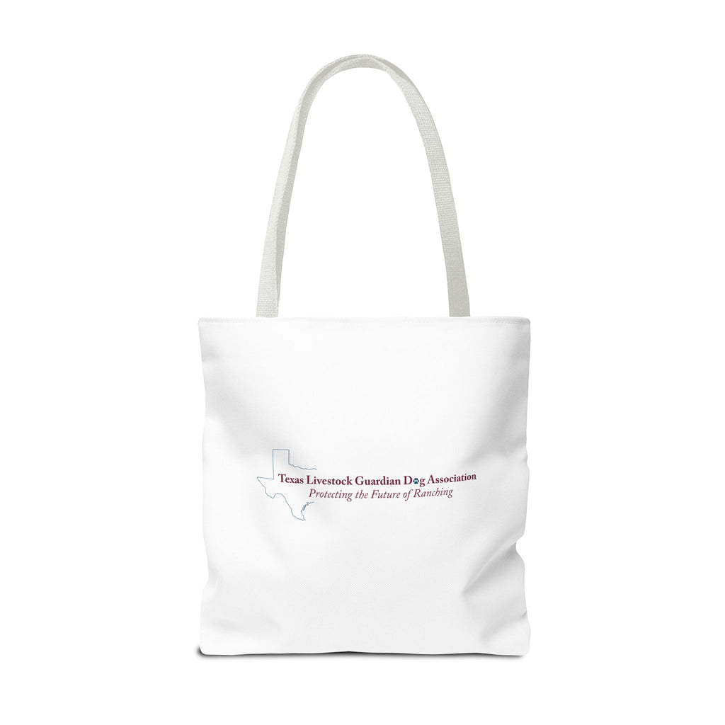Texas Livestock Guardian Dog Association Logo Tote