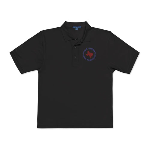 Embroidered Texas Heart Polo Shirt