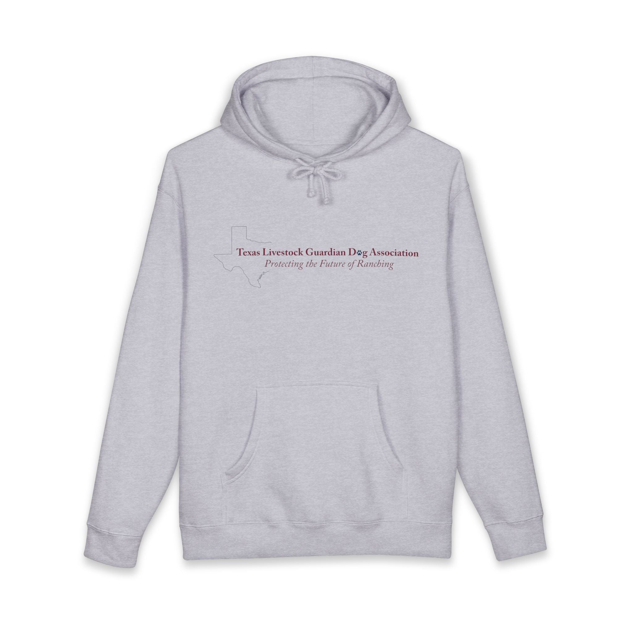 Crewneck Hoodie — Texas Livestock Guardian Dog Association "Protecting the Future of Ranching"