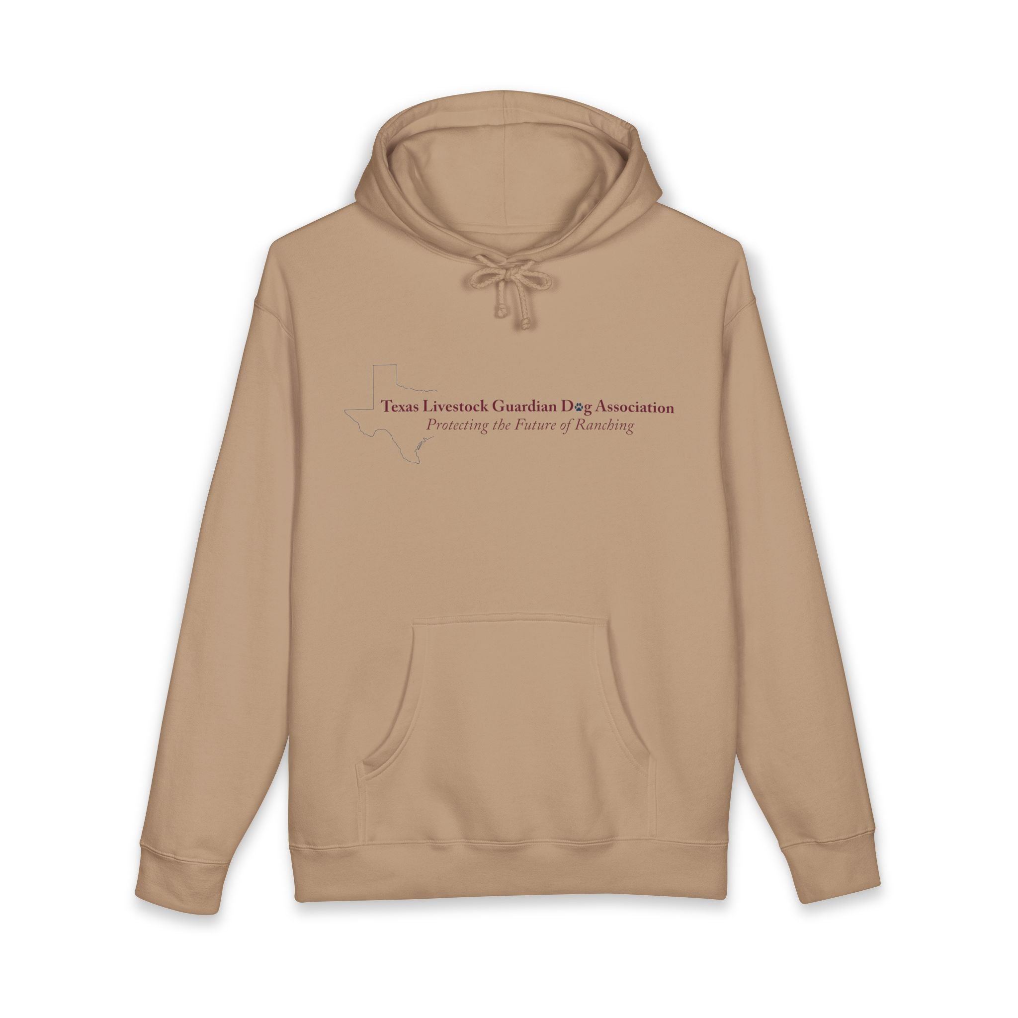Crewneck Hoodie — Texas Livestock Guardian Dog Association "Protecting the Future of Ranching"