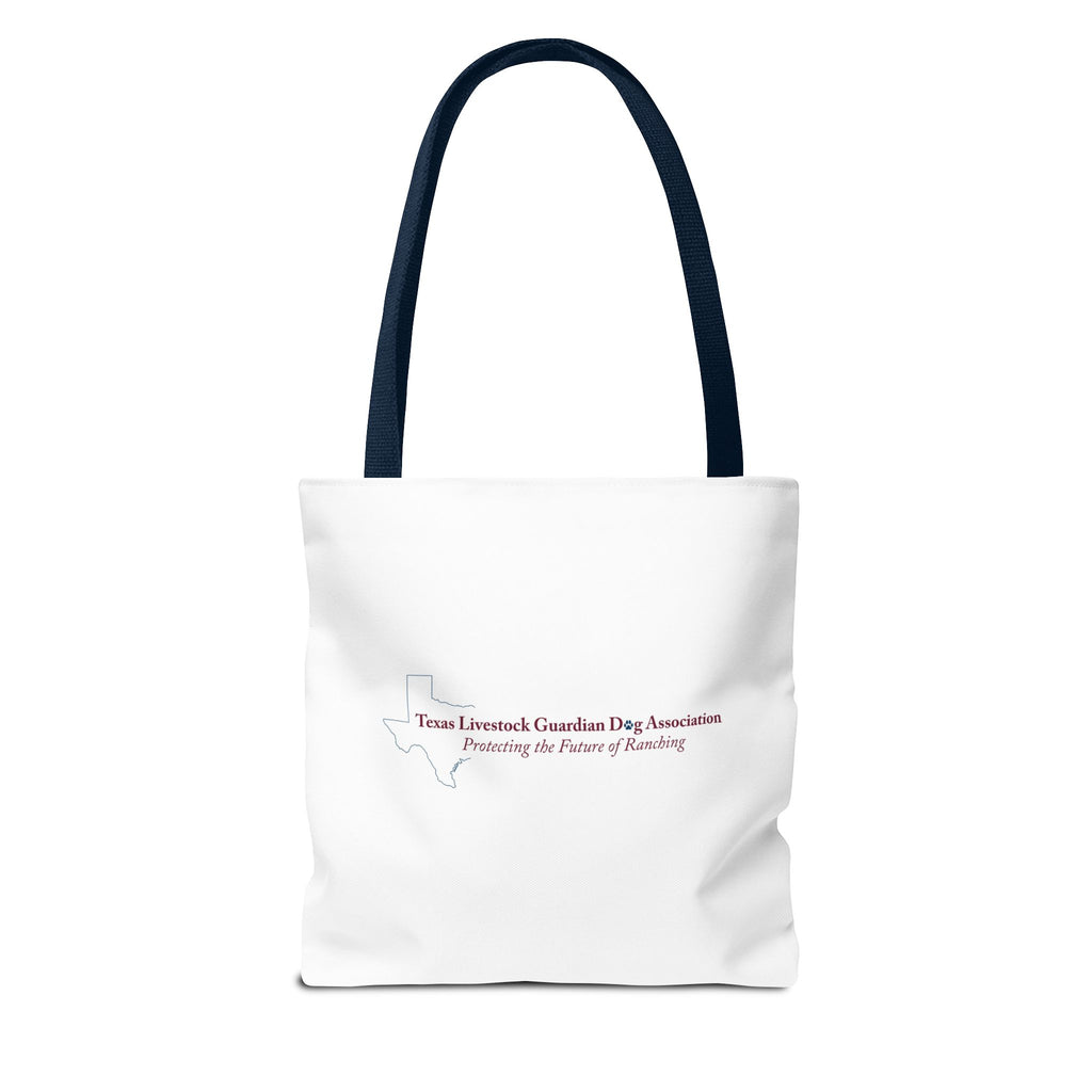 Texas Livestock Guardian Dog Association Logo Tote