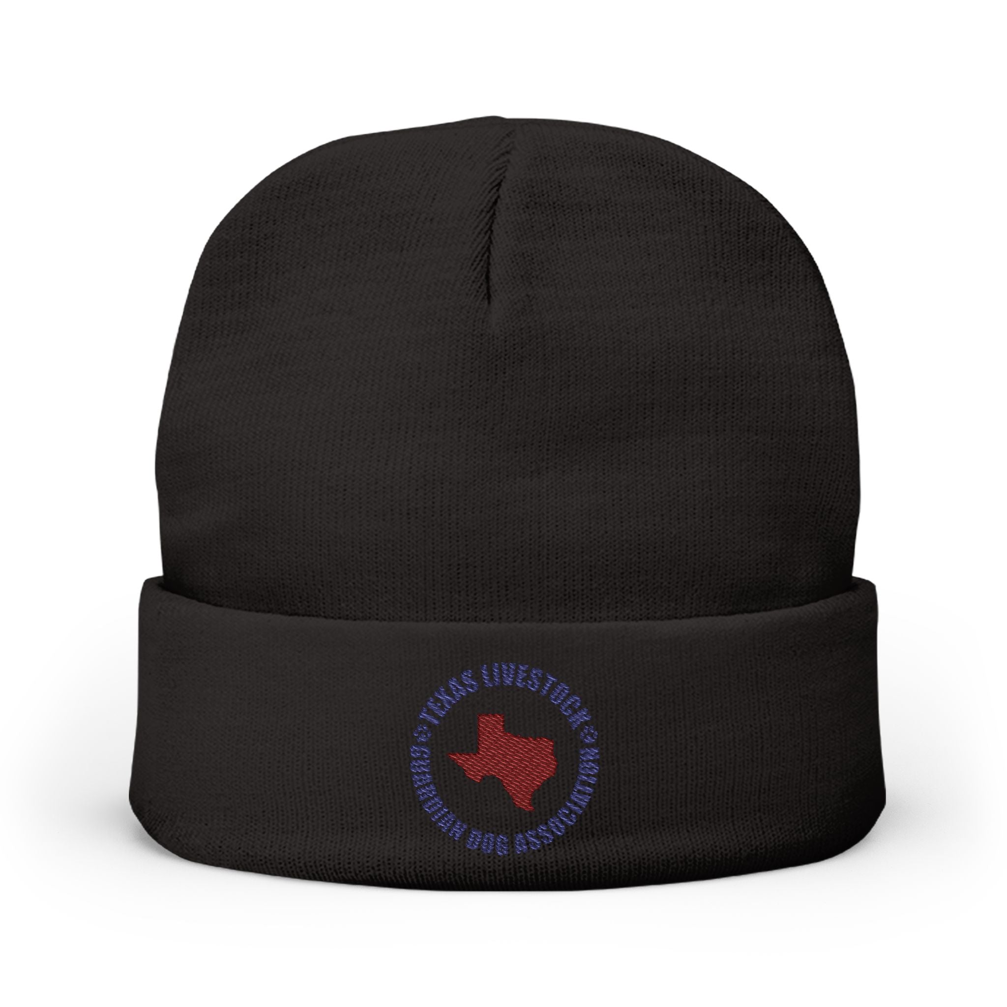 Embroidered Texas Livestock Association Knit Beanie