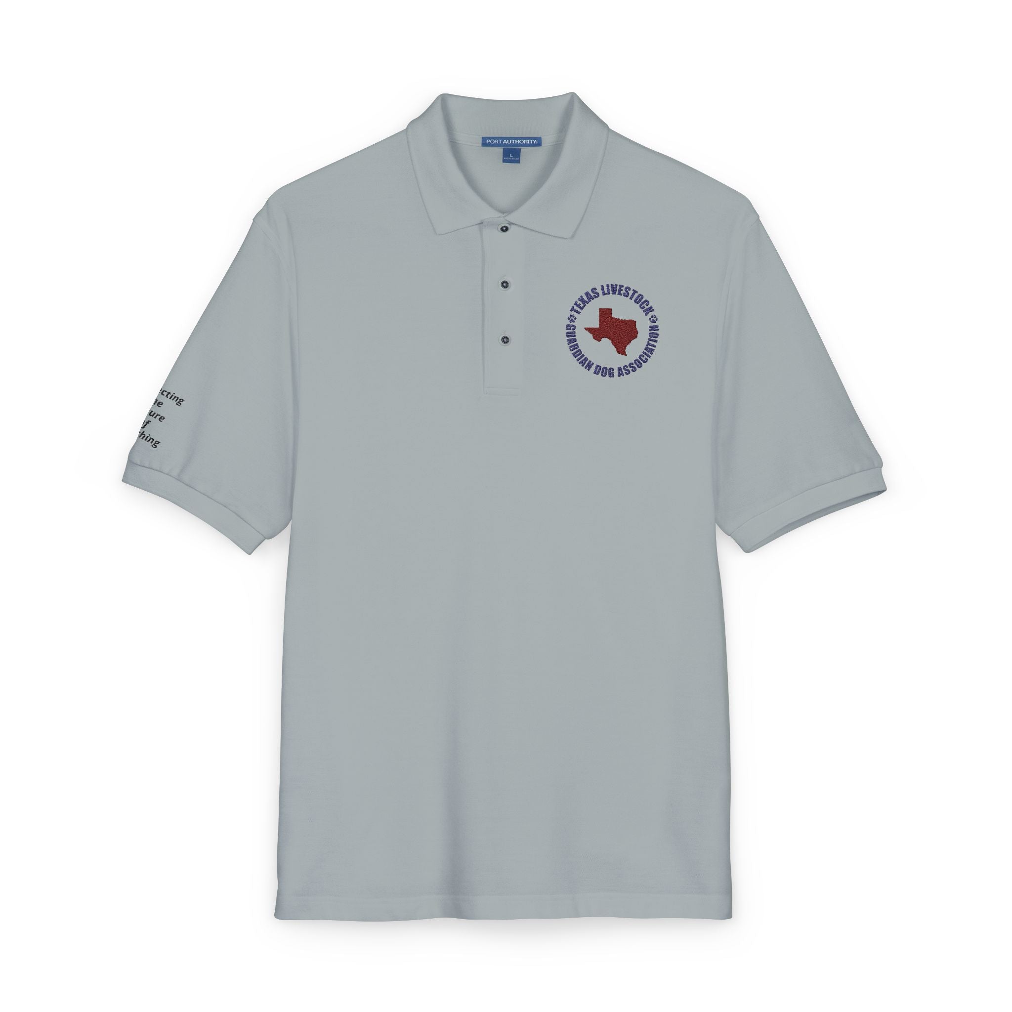 Embroidered Texas Heart Polo Shirt