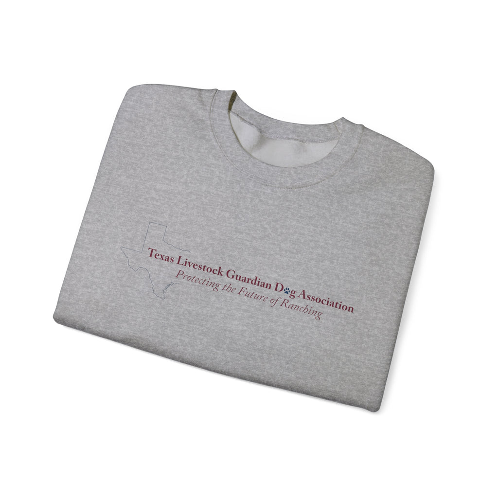 Guardian Dog Association Crewneck Sweatshirt — Subtle Text Logo Pullover