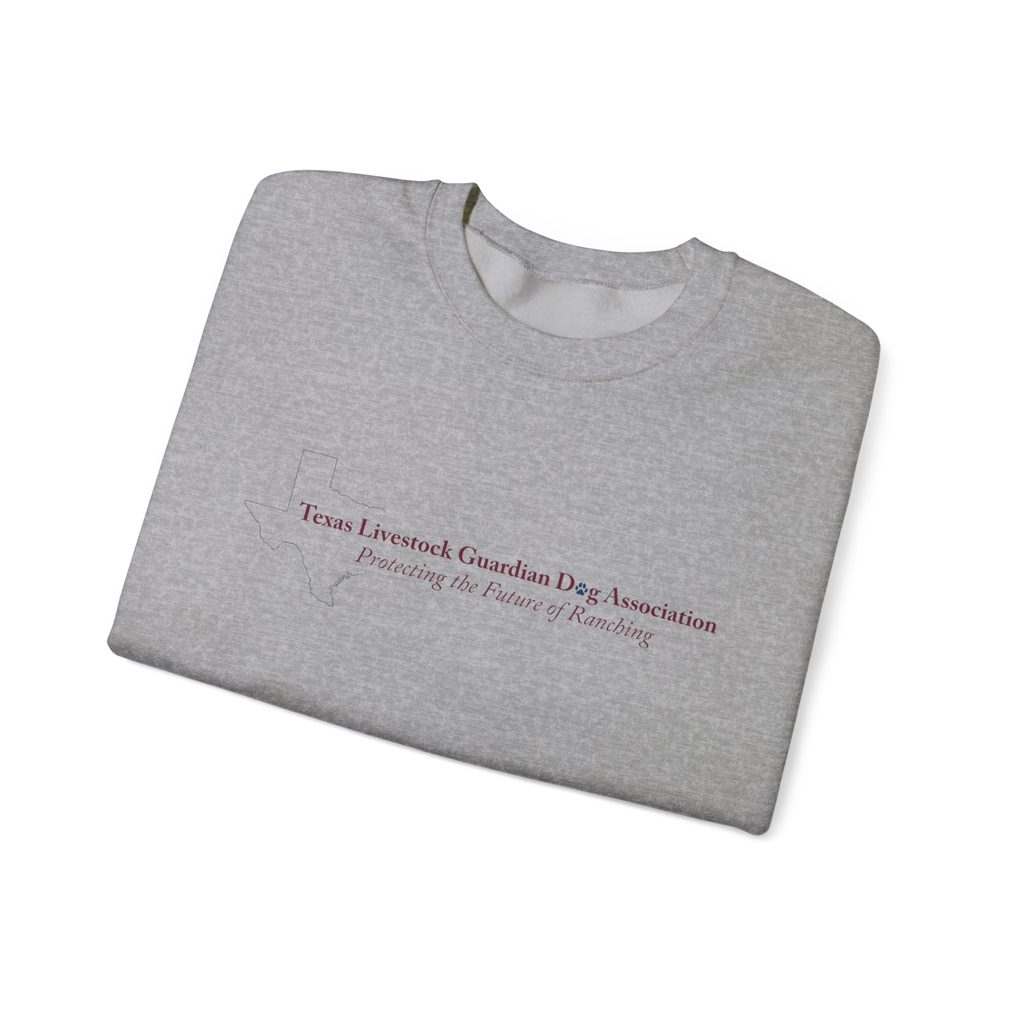Guardian Dog Association Crewneck Sweatshirt — Subtle Text Logo Pullover