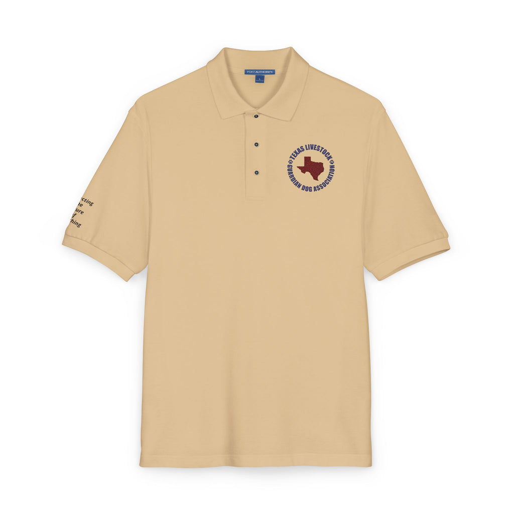 Embroidered Texas Heart Polo Shirt