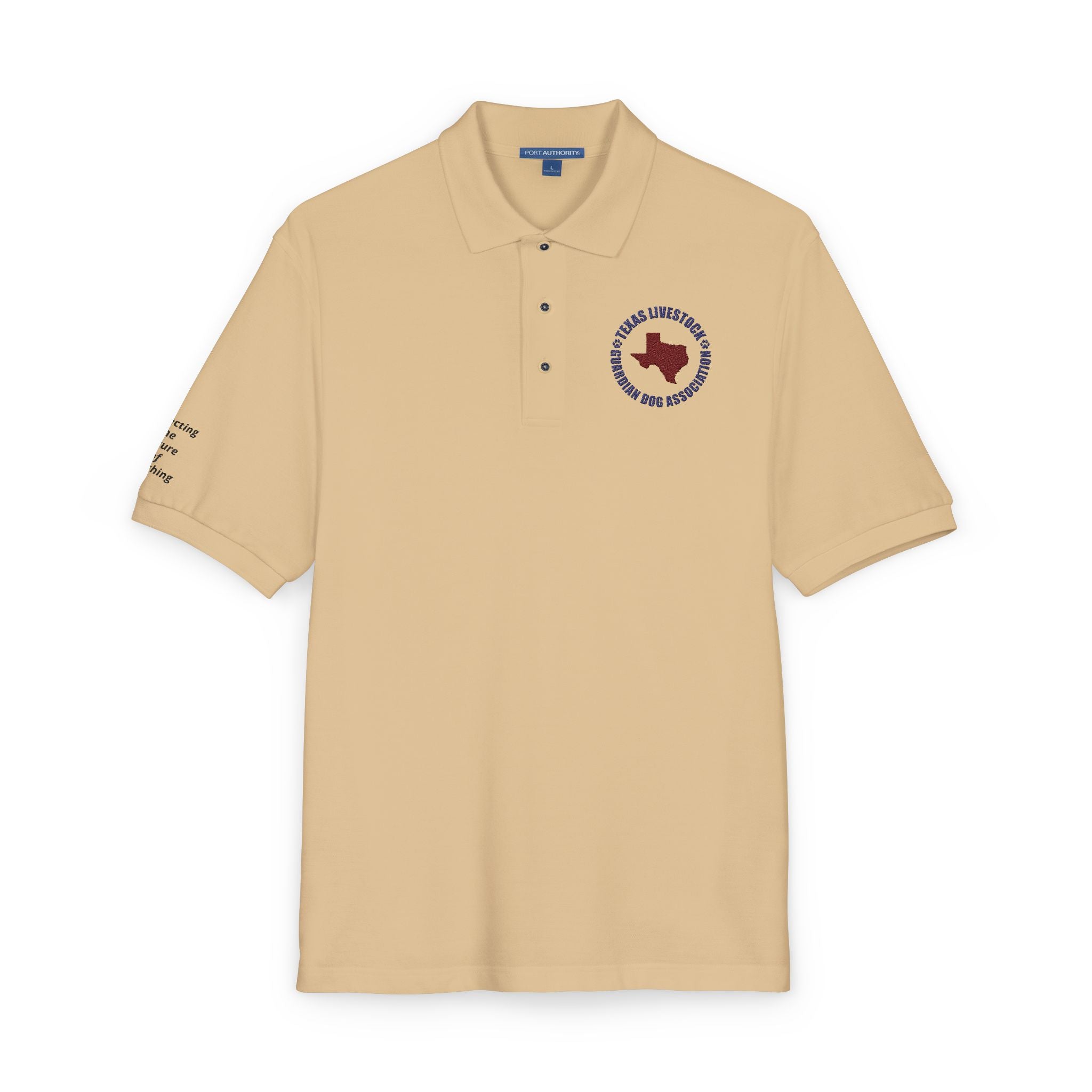 Embroidered Texas Heart Polo Shirt