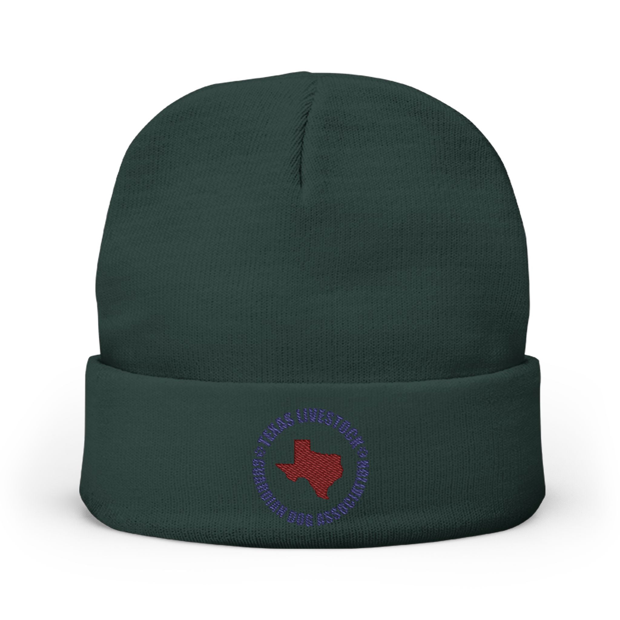 Embroidered Texas Livestock Association Knit Beanie