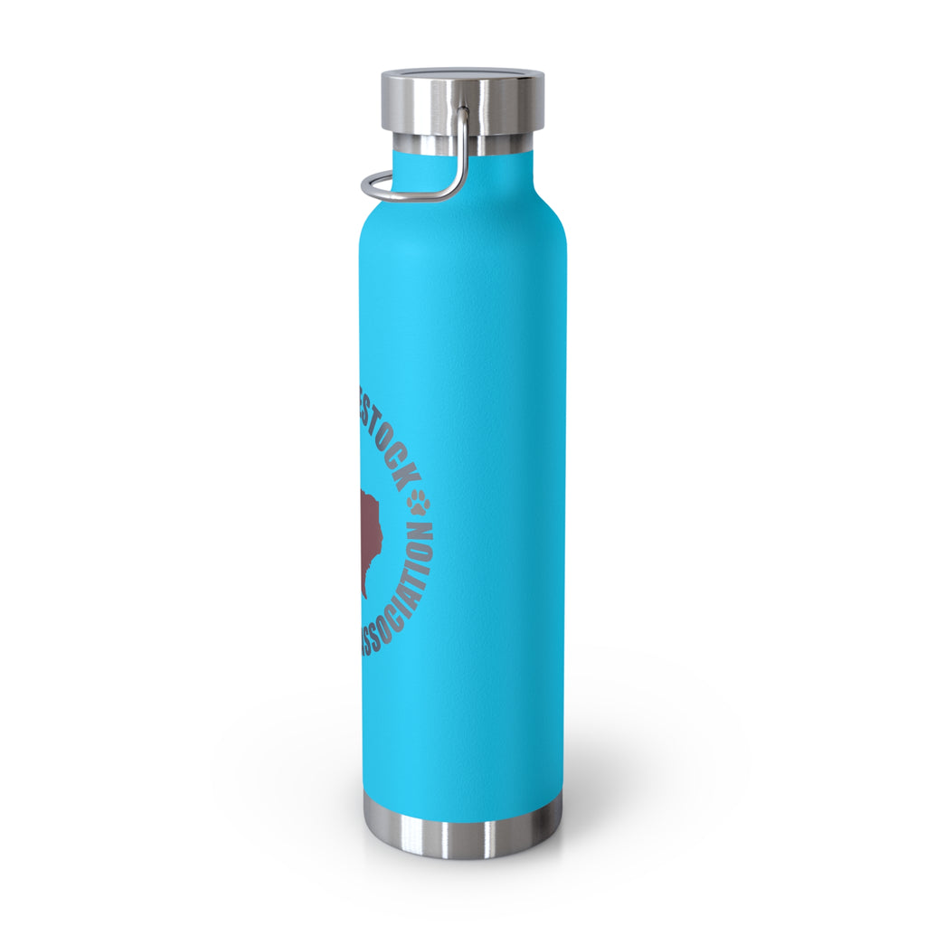 22oz Insulated Water Bottle — Texas Livestock & Guardian Dog Association Logo