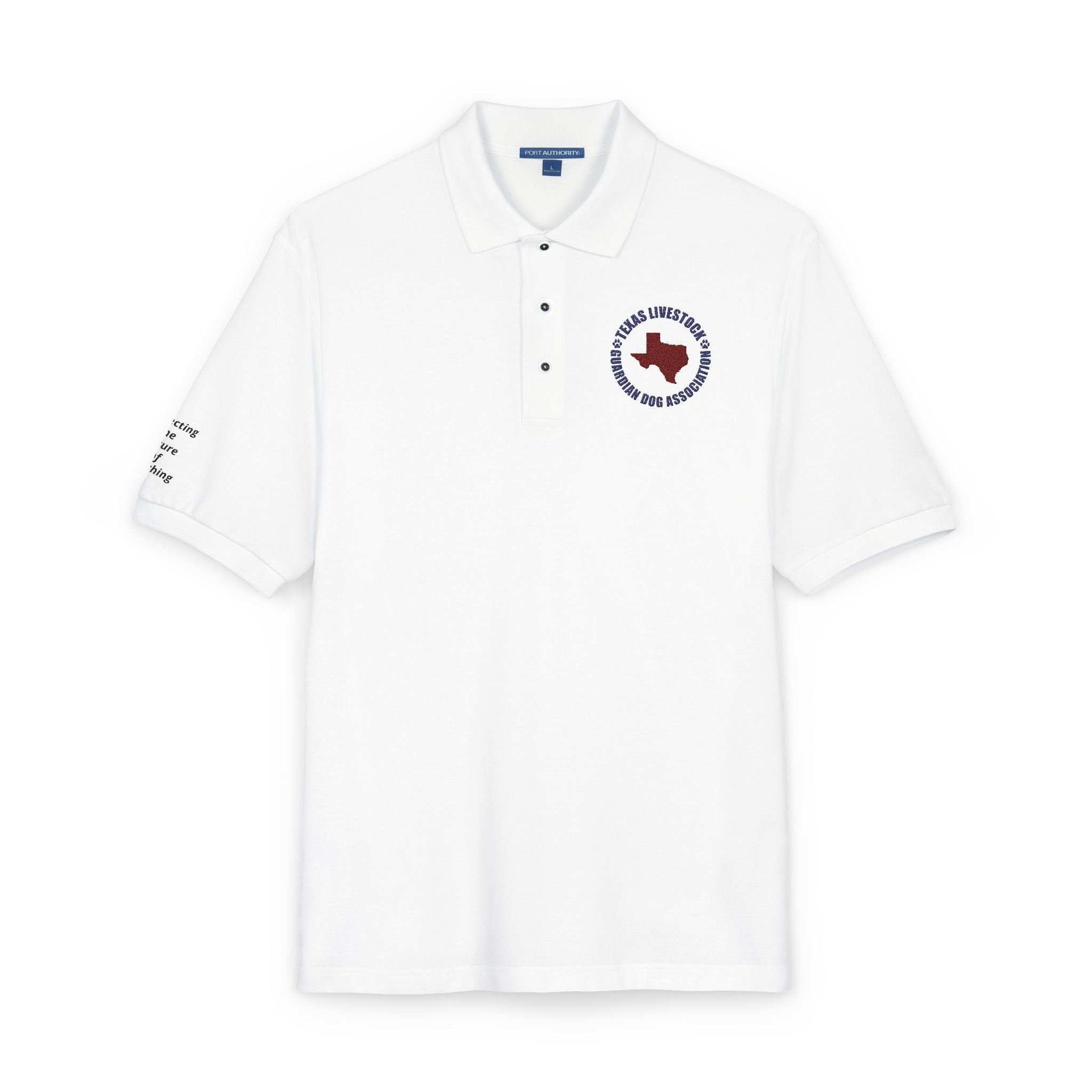 Embroidered Texas Heart Polo Shirt