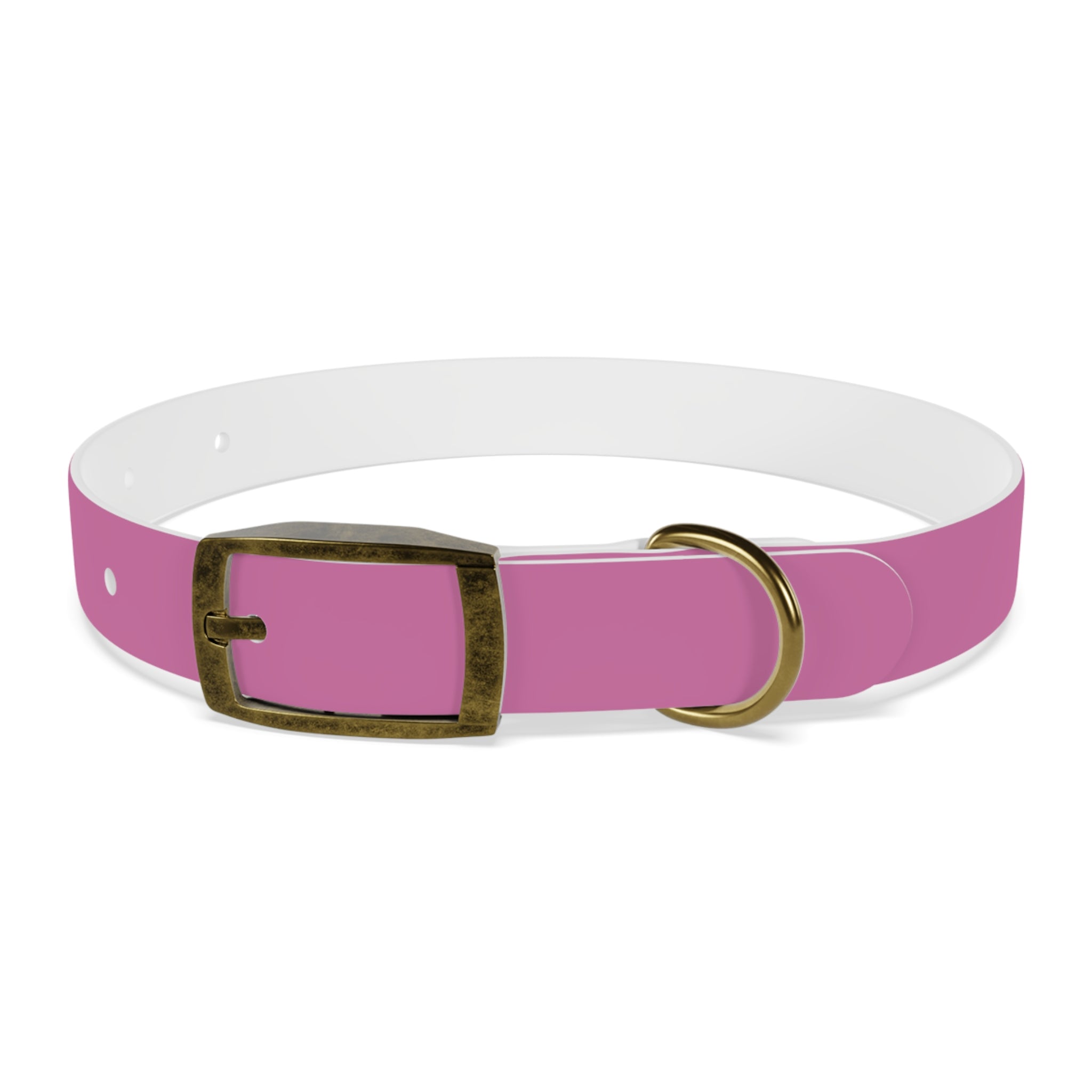 Pink Texas Livestock Association Dog Collar — Adjustable Pet Collar