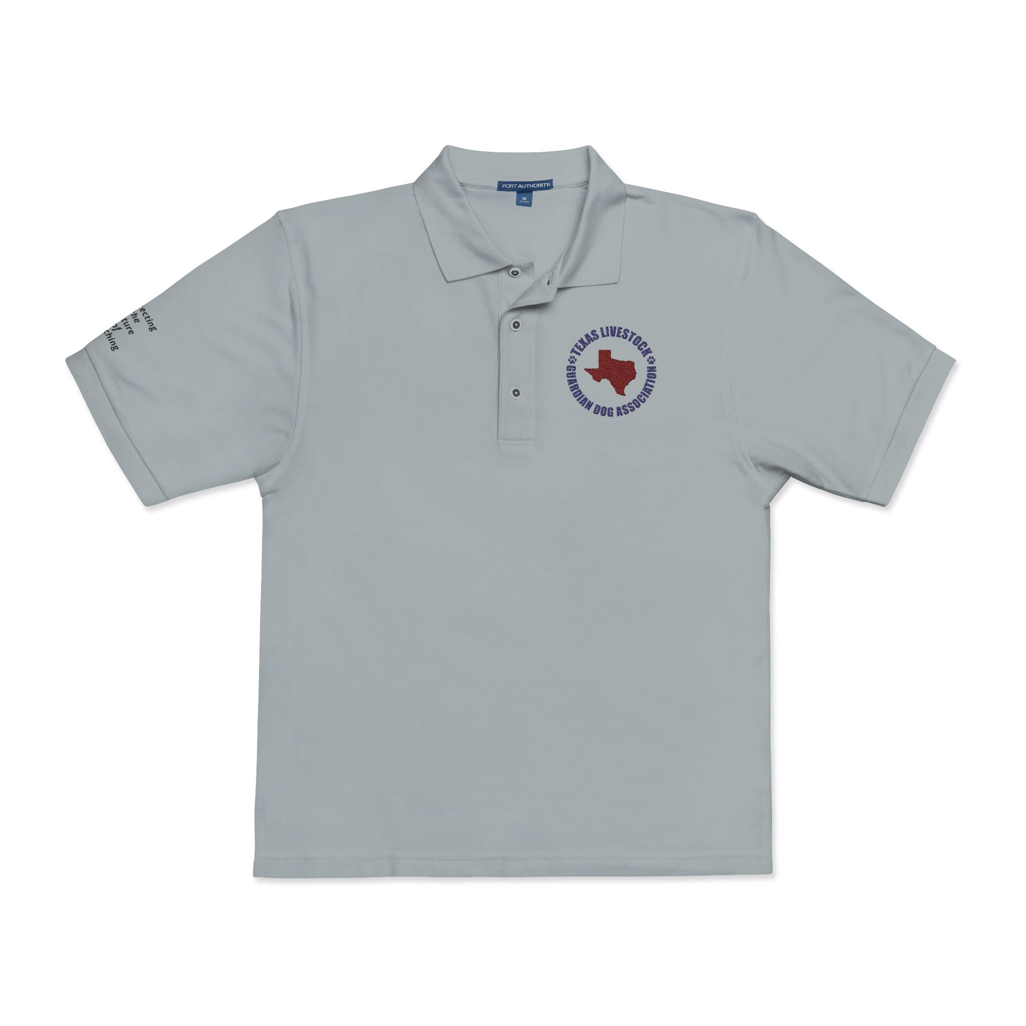 Embroidered Texas Heart Polo Shirt