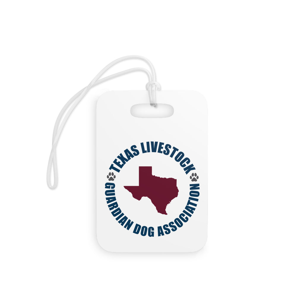 Texas Livestock Guardian Dog Association Luggage Tag