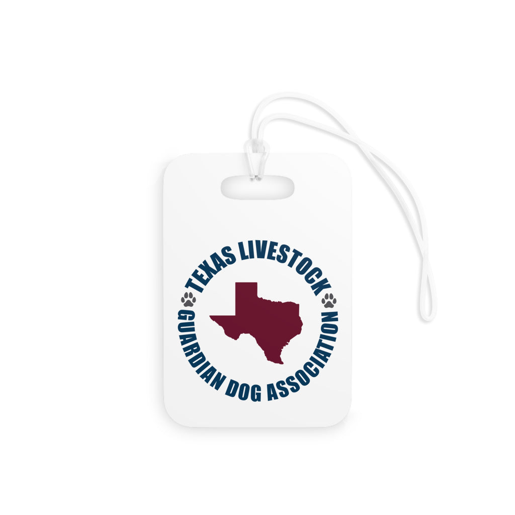 Texas Livestock Guardian Dog Association Luggage Tag