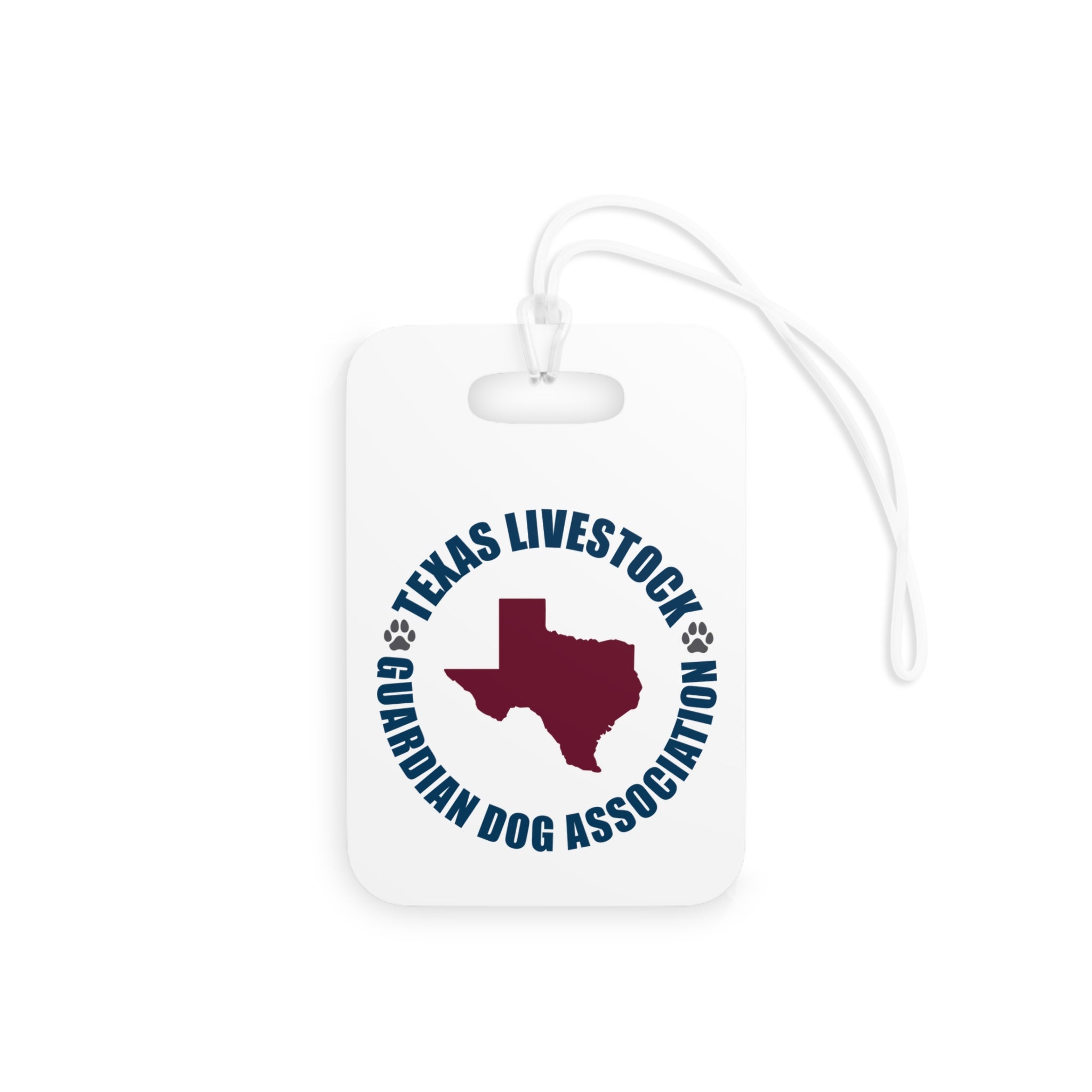 Texas Livestock Guardian Dog Association Luggage Tag
