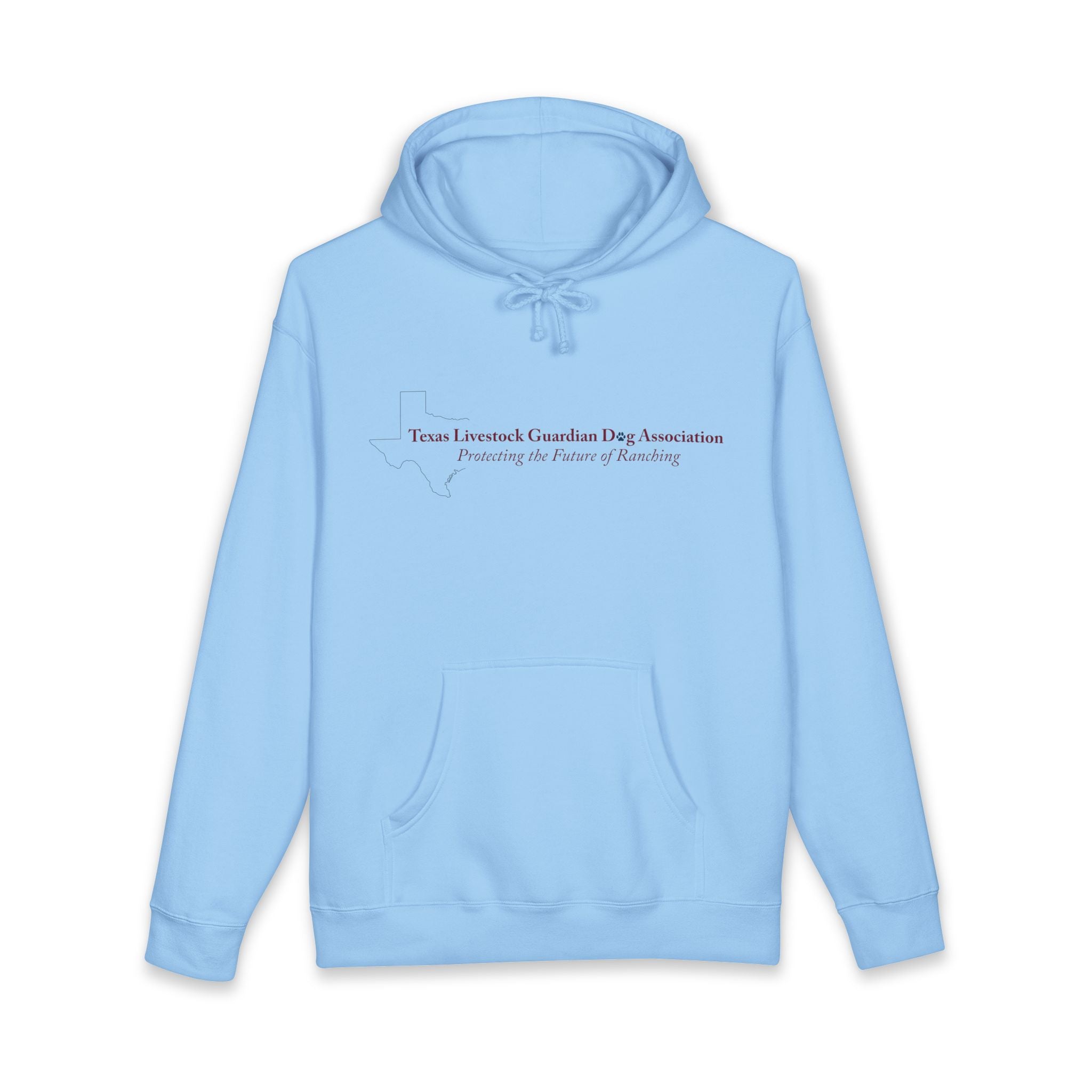 Crewneck Hoodie — Texas Livestock Guardian Dog Association "Protecting the Future of Ranching"