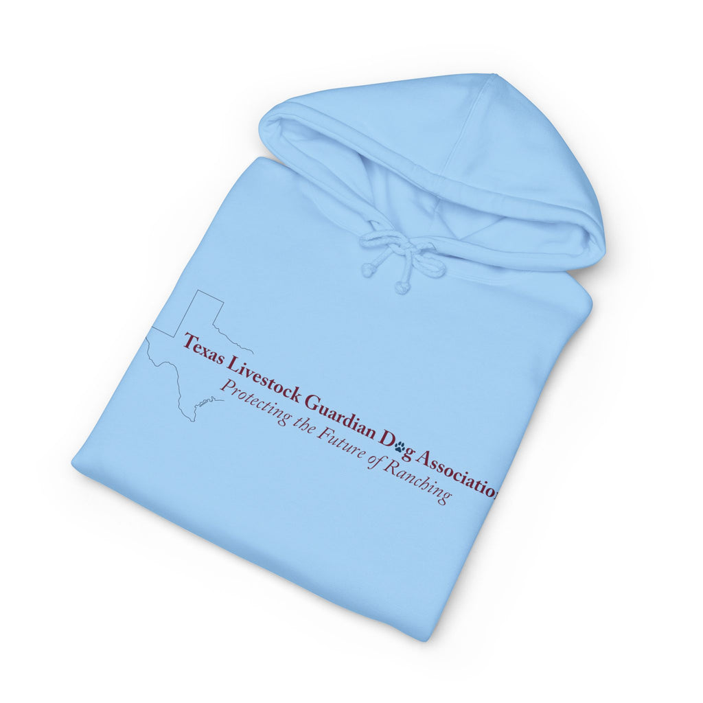 Crewneck Hoodie — Texas Livestock Guardian Dog Association "Protecting the Future of Ranching"