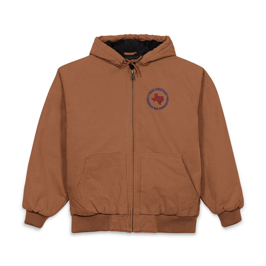 Embroidered Work Jacket - CornerStone Duck Cloth Hooded Jacket