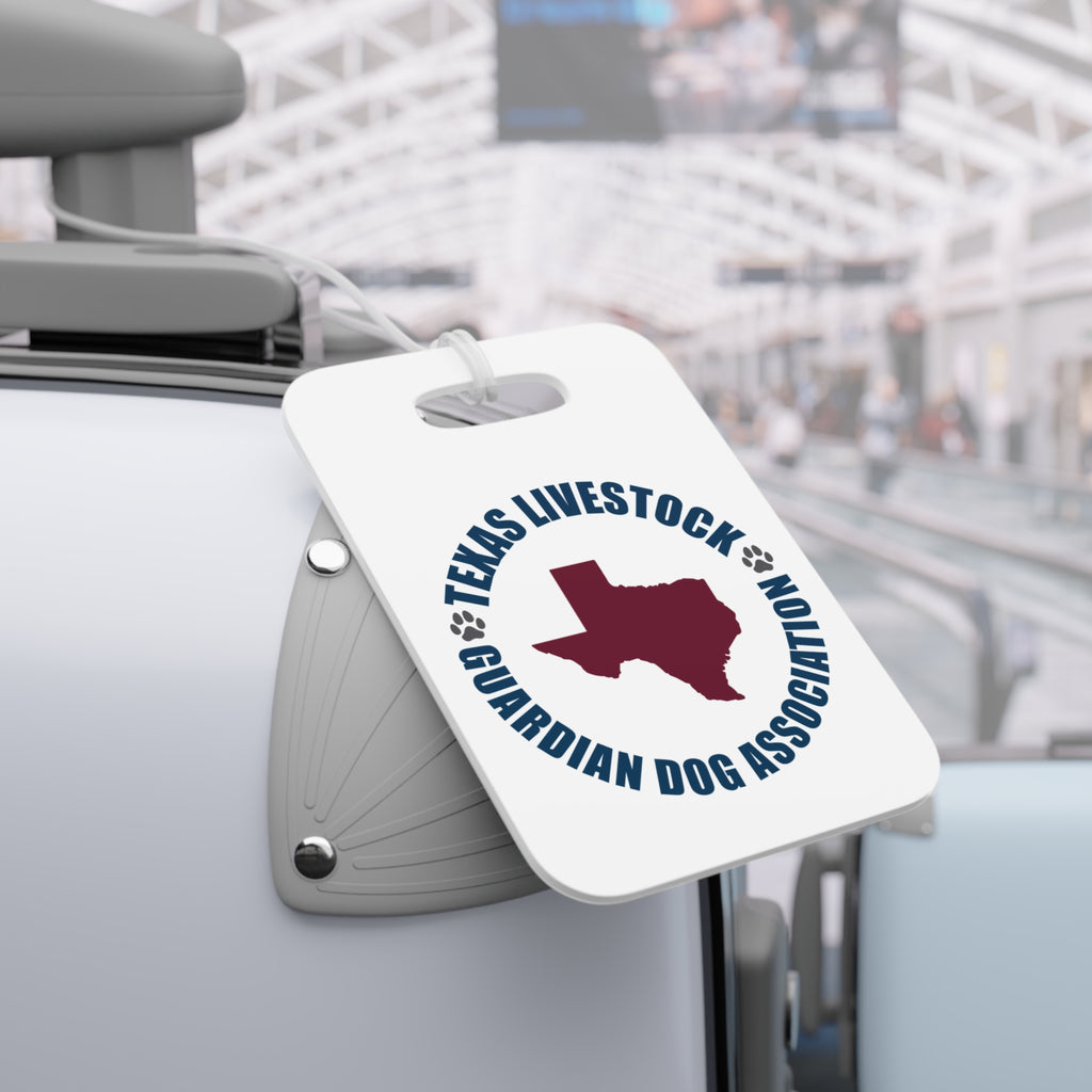 Texas Livestock Guardian Dog Association Luggage Tag