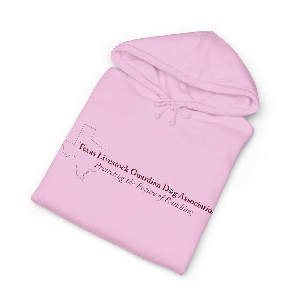 Crewneck Hoodie — Texas Livestock Guardian Dog Association "Protecting the Future of Ranching"