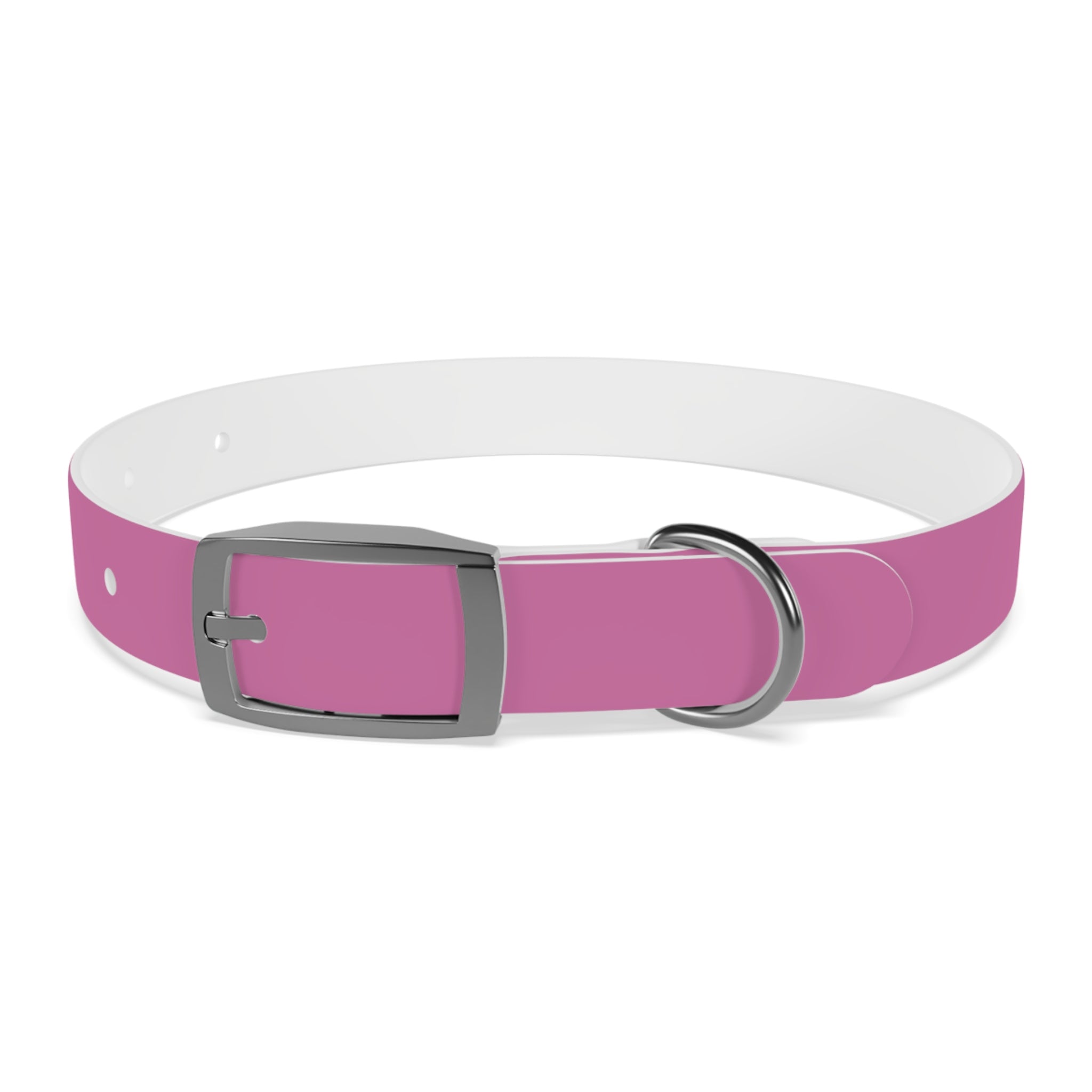 Pink Texas Livestock Association Dog Collar — Adjustable Pet Collar